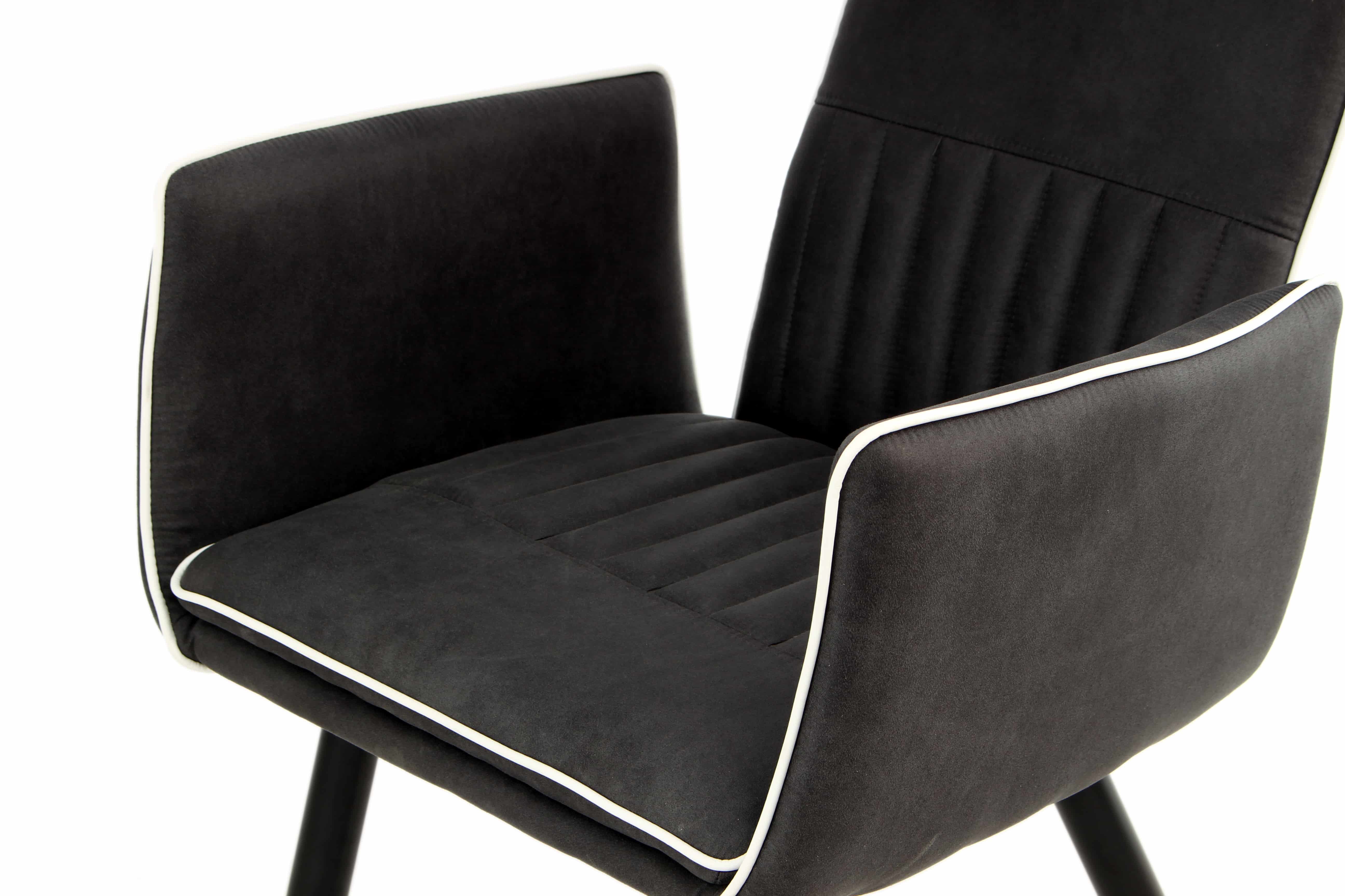 Stuhl Penelope 110 2er-Set Schwarz Stuhl Penelope 110 2er-Set Schwarz