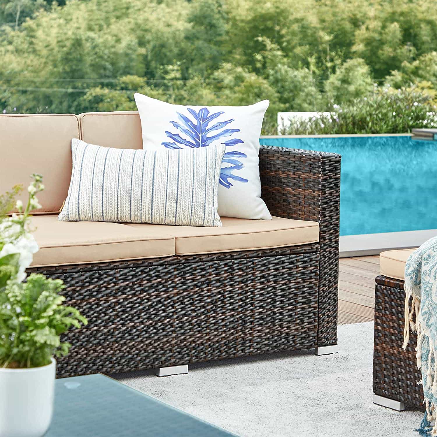 Gartensofa mit Tisch Gartensofa mit Tisch