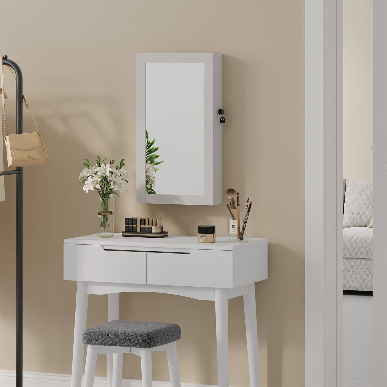 Schmuckschrank, Spiegelschrank, Hängeschrank Schmuckschrank, Spiegelschrank, Hängeschrank