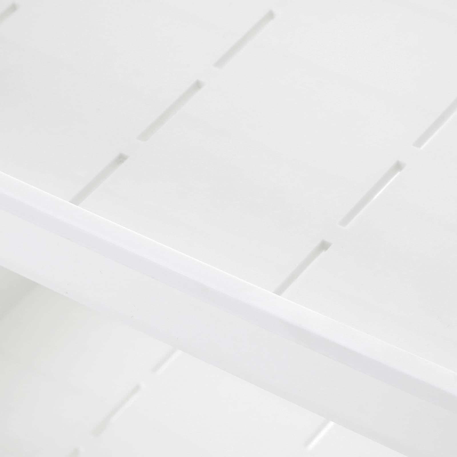 Kleines Badregal auf Rollen 3 Fächer-KSC01WT