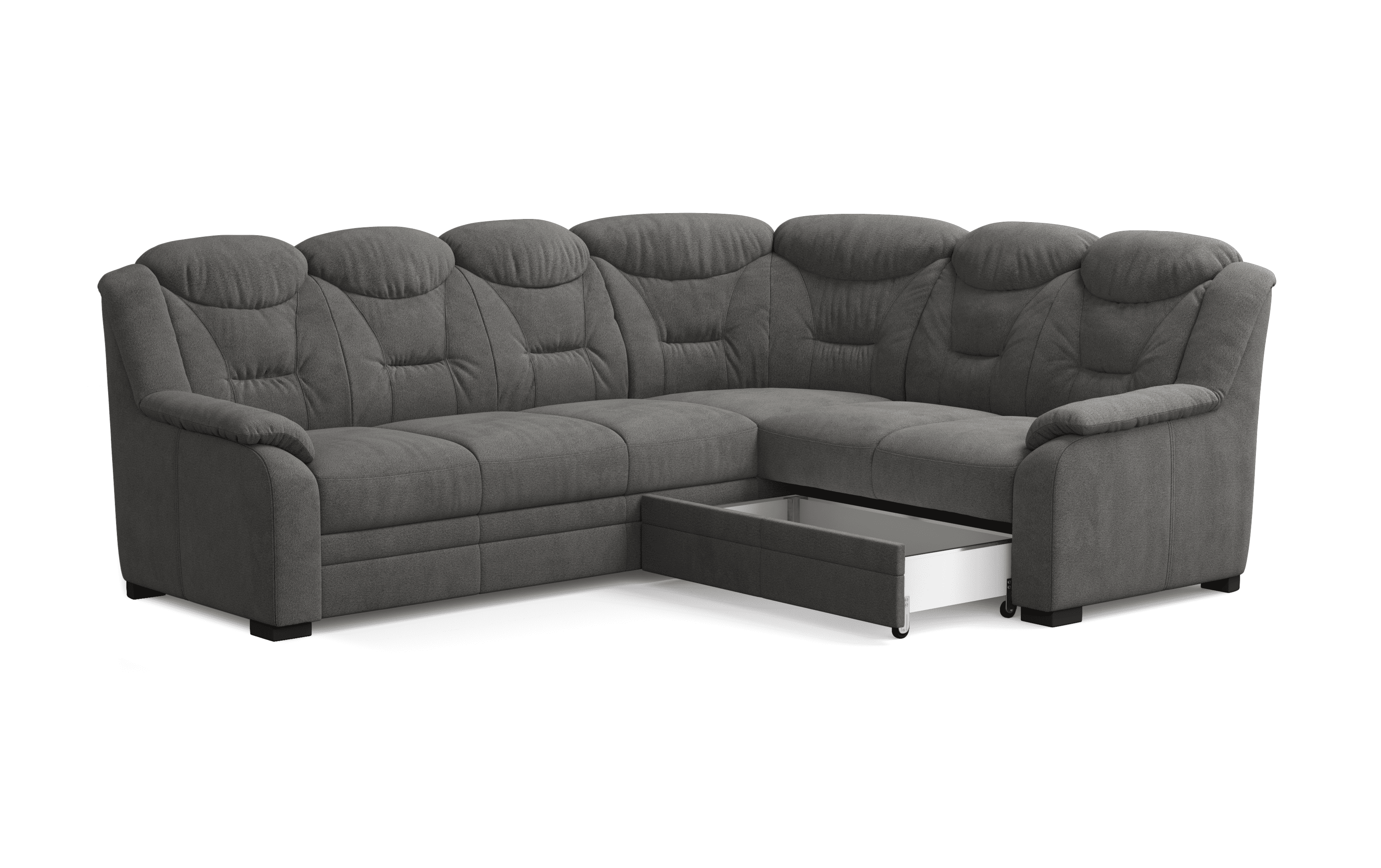 Ecksofa Marcus - New York - mit Schlaffunktion & Bettkasten - Cotta Ecksofa Marcus - New York - mit Schlaffunktion & Bettkasten - Cotta