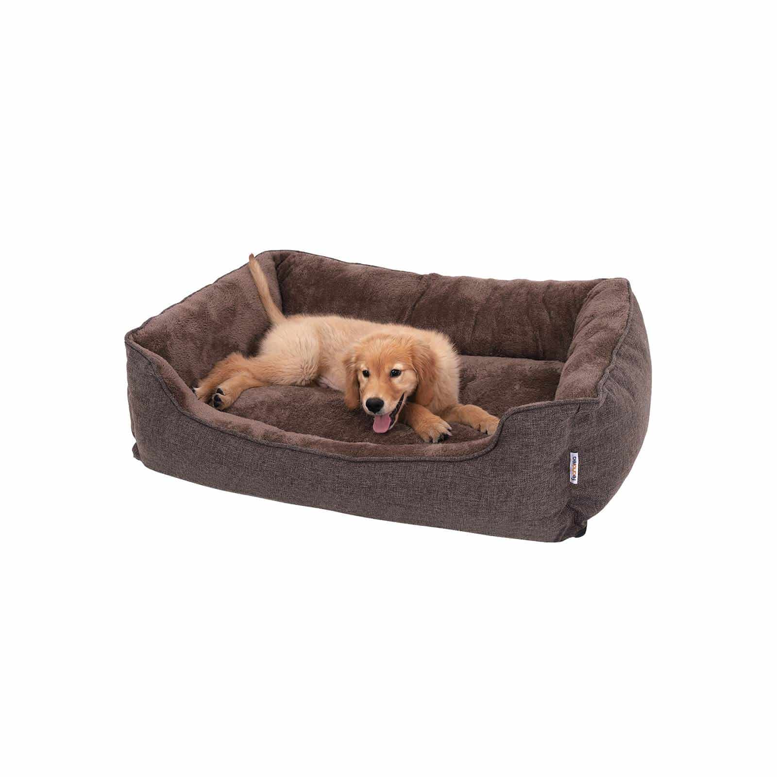 Waschbares Hundebett 110 cm Braun-PGW12CC Waschbares Hundebett 110 cm Braun-PGW12CC