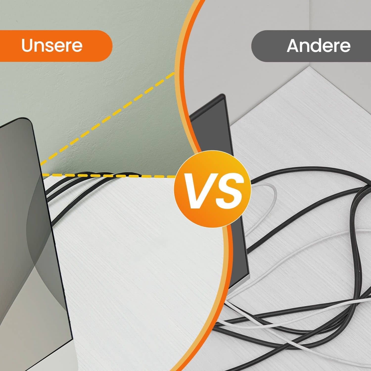 L-förmiger Schreibtisch, Gaming-Tisch, Eckschreibtisch