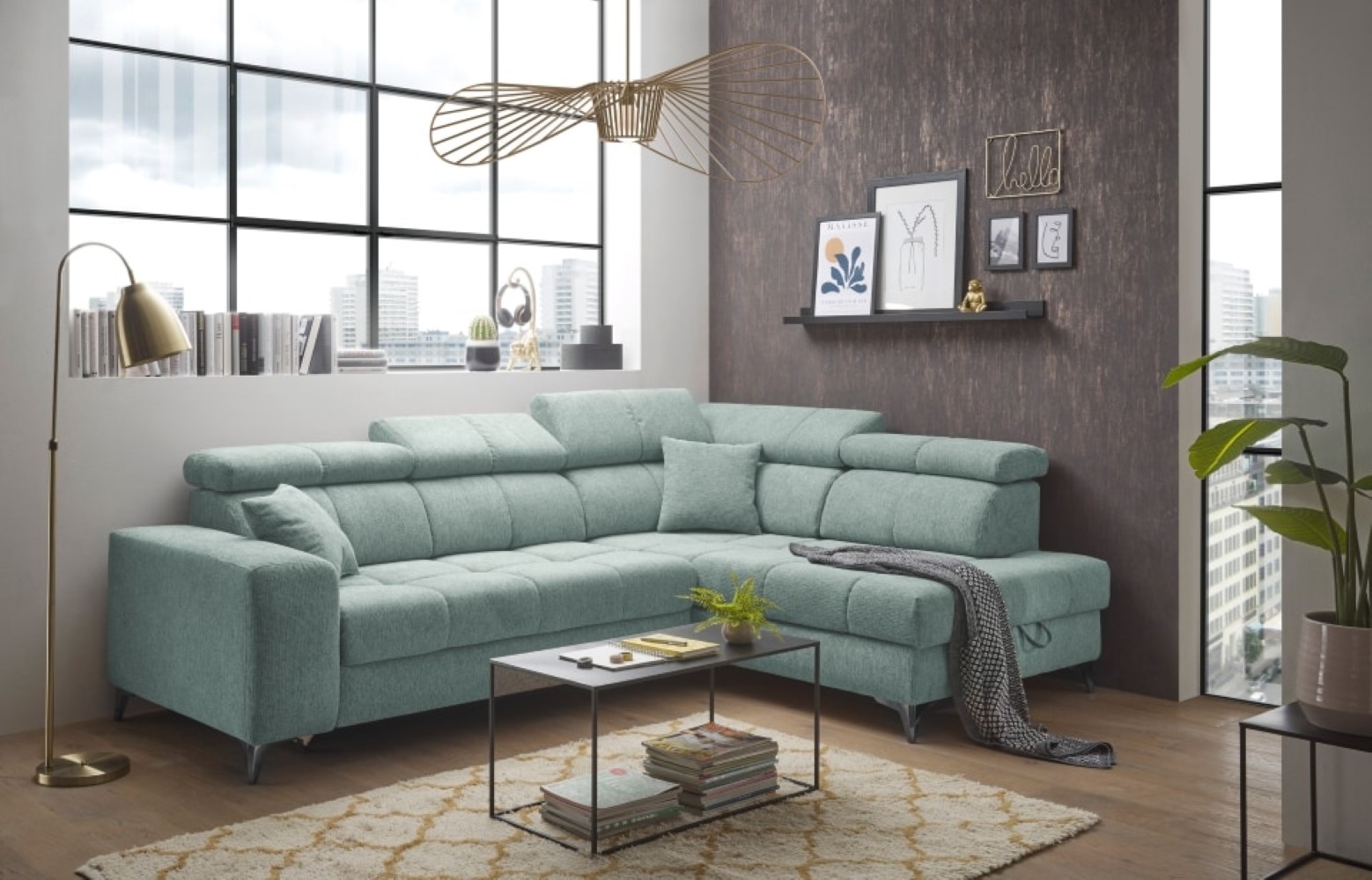 Ecksofa mit Schlaffunktion Sydney - ED Exciting Design Ecksofa mit Schlaffunktion Sydney - ED Exciting Design