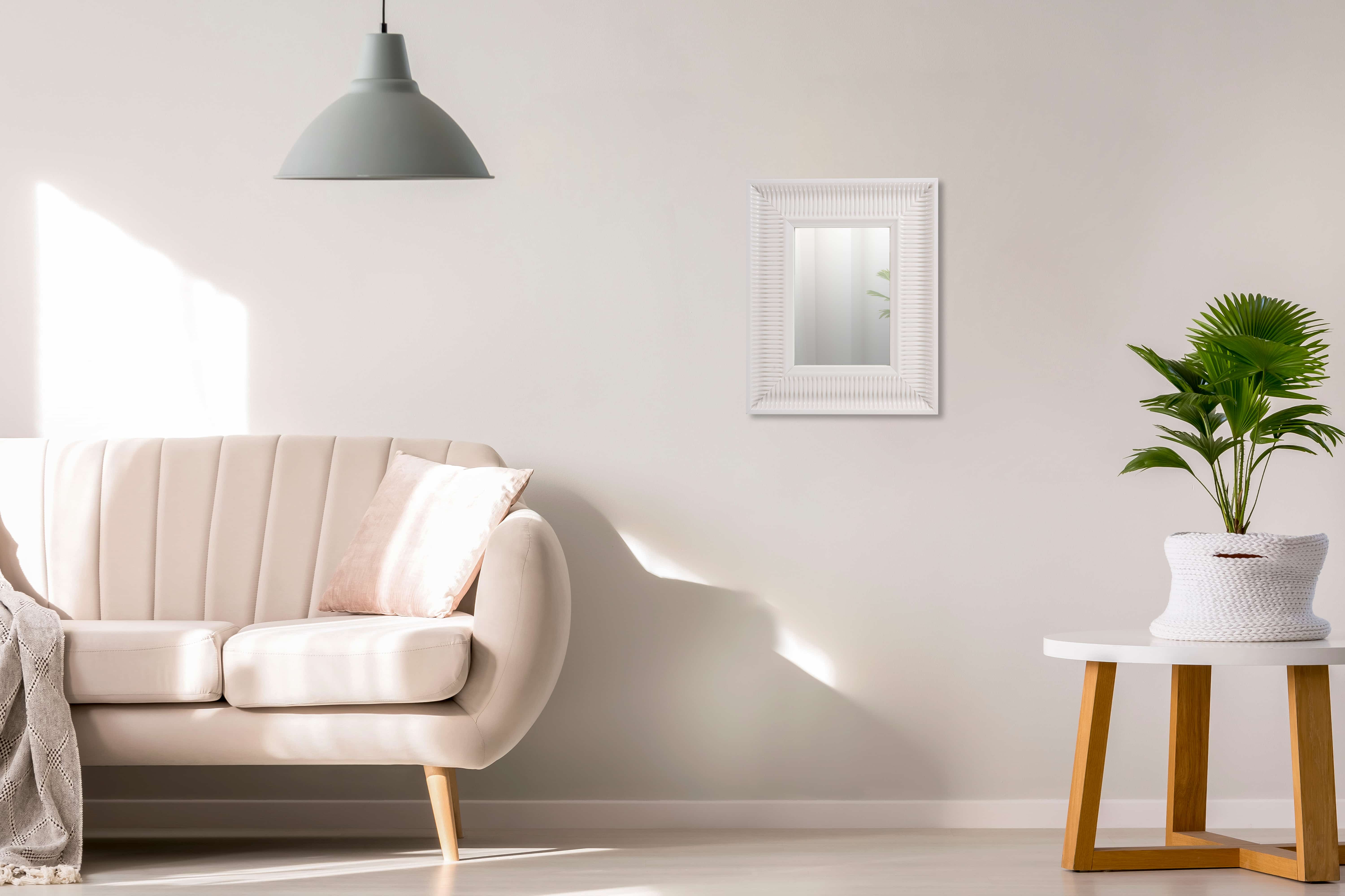 Wandspiegel Howard 125 Weiß Wandspiegel Howard 125 Weiß