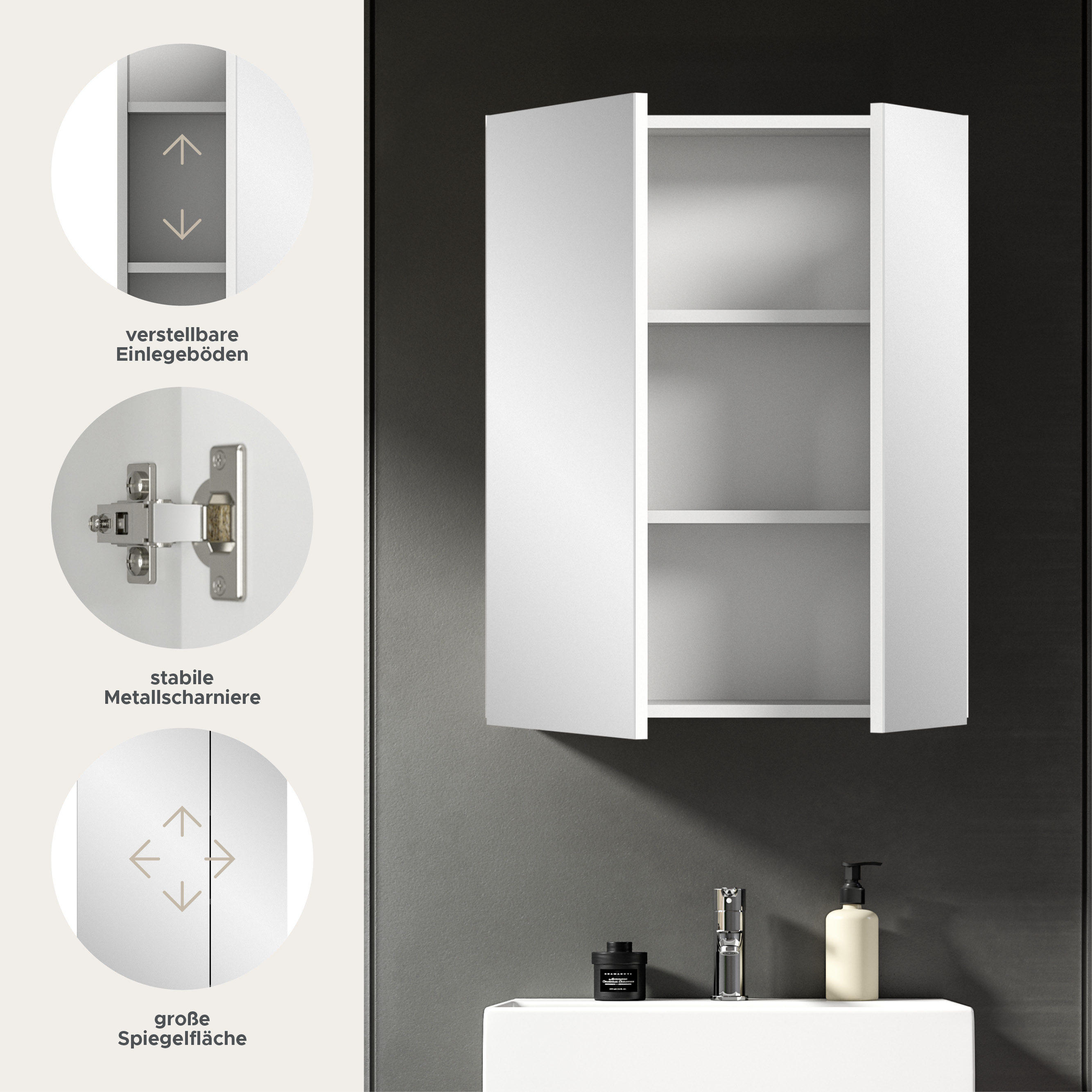 Vira Spiegelschrank Vira Spiegelschrank