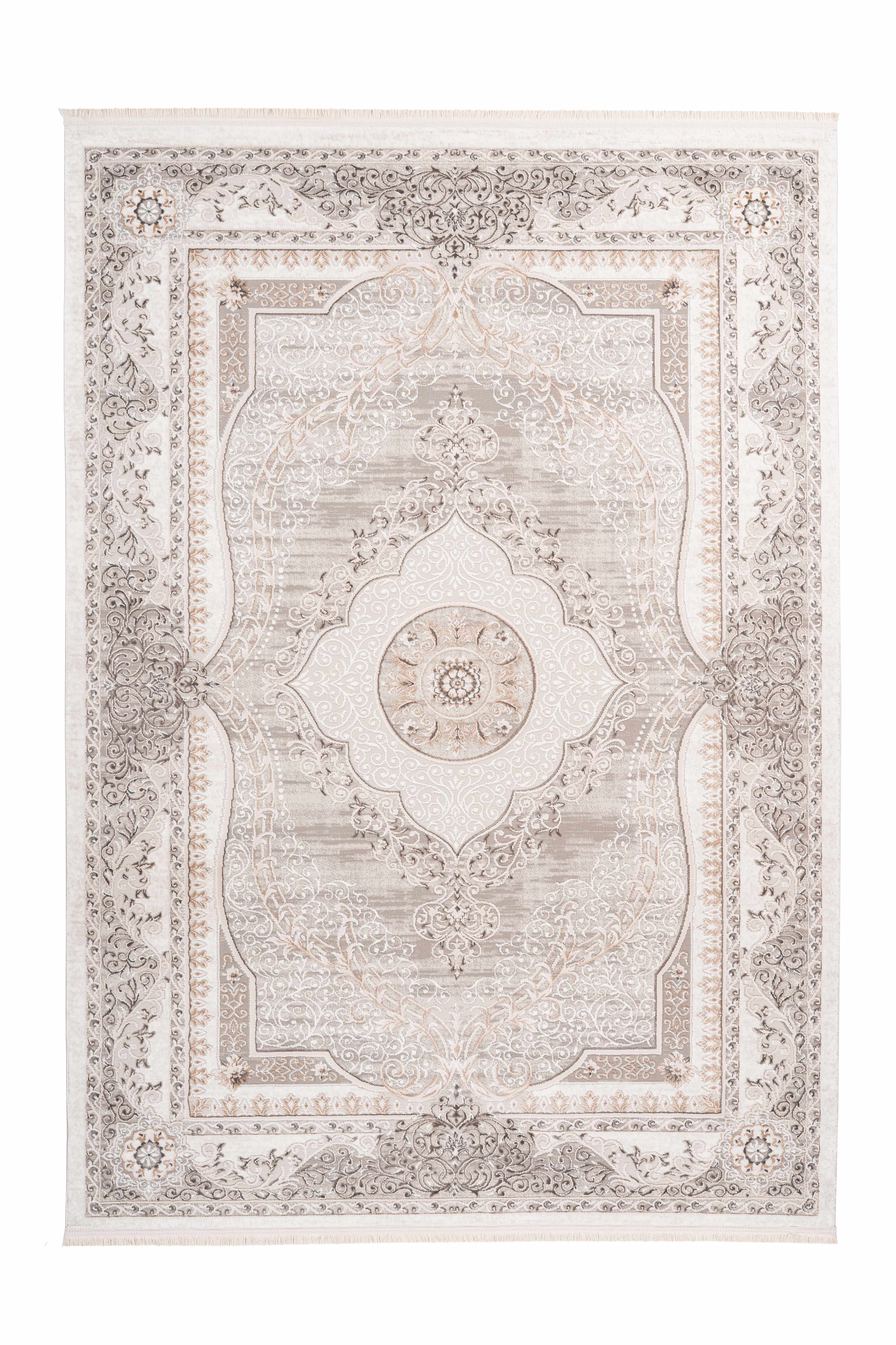Akropolis 525 Grau / Silber 80cm x 150cm Akropolis 525 Grau / Silber 80cm x 150cm