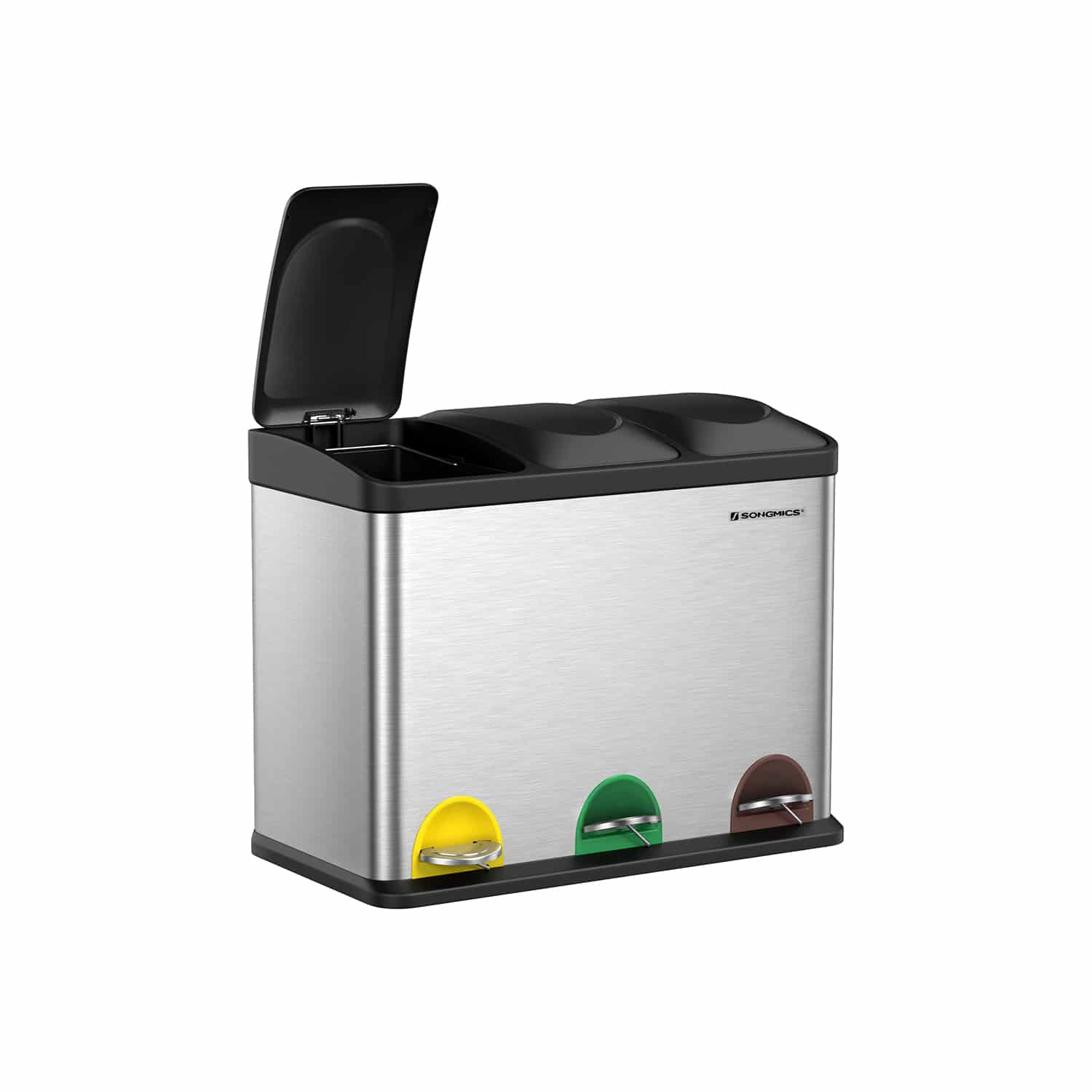 Großer Mülltrenner 45 Liter (3 x 15 L)-B34LTB45L Großer Mülltrenner 45 Liter (3 x 15 L)-B34LTB45L