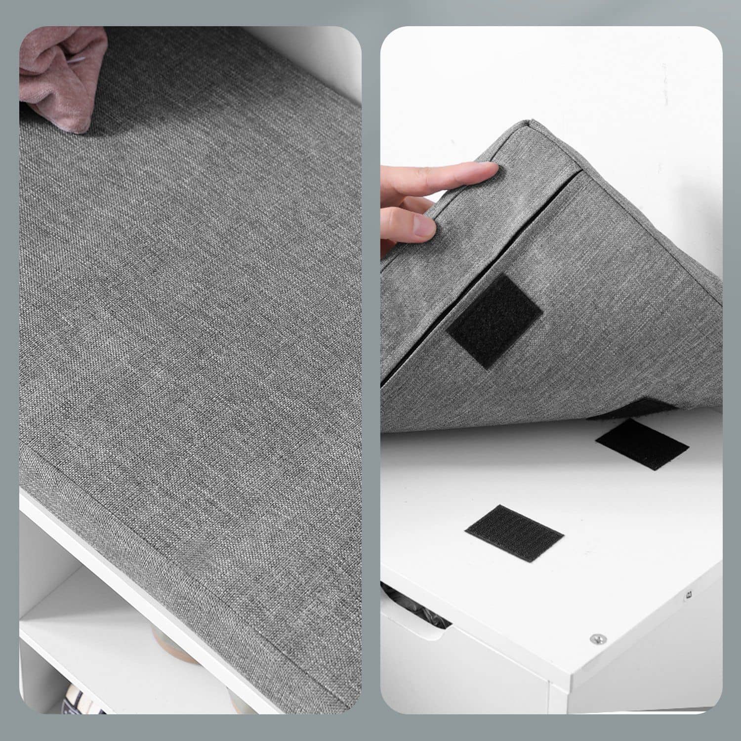 Schuhbank mit offenen Fächern Schuhbank mit offenen Fächern