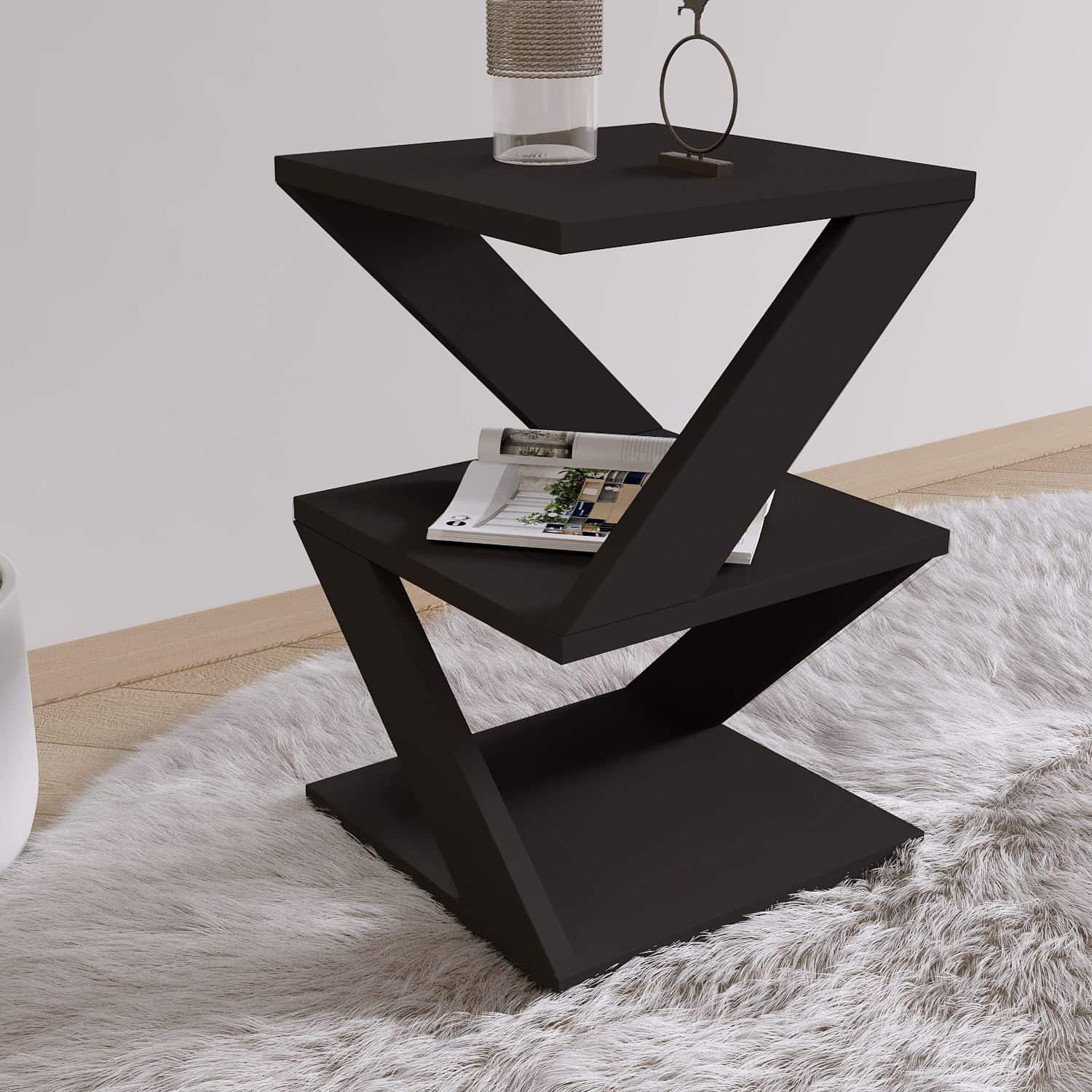 Albeni - weiß - Beistelltisch