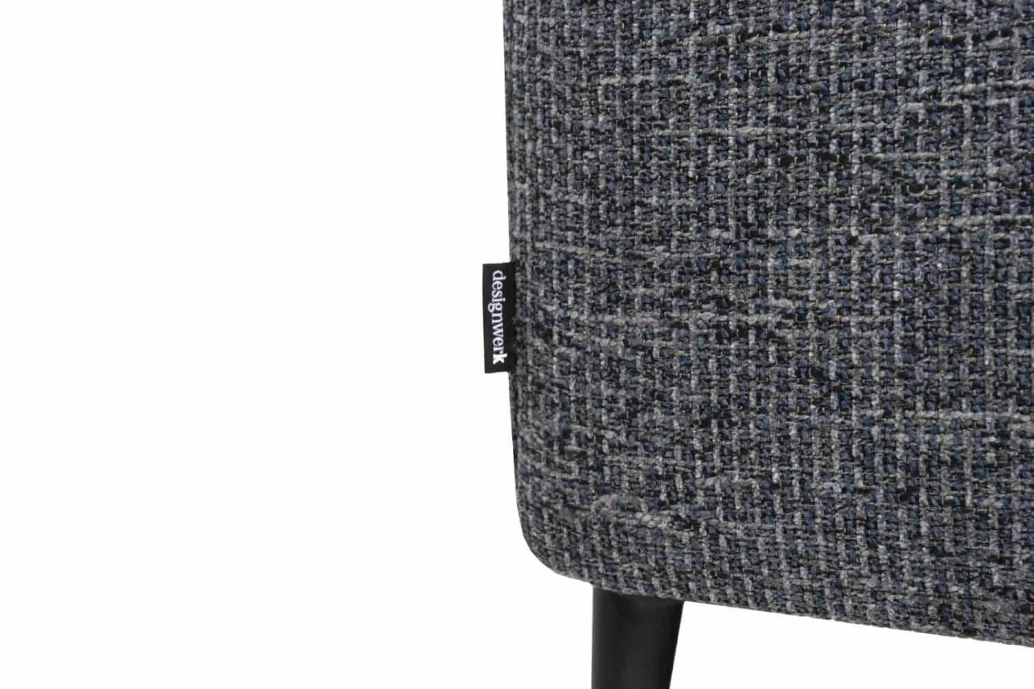 Liam Ecksofa von designwerk – modernes Flachgewebe-Sofa mit Sitztiefenverstellung und Recamiere Liam Ecksofa von designwerk – modernes Flachgewebe-Sofa mit Sitztiefenverstellung und Recamiere