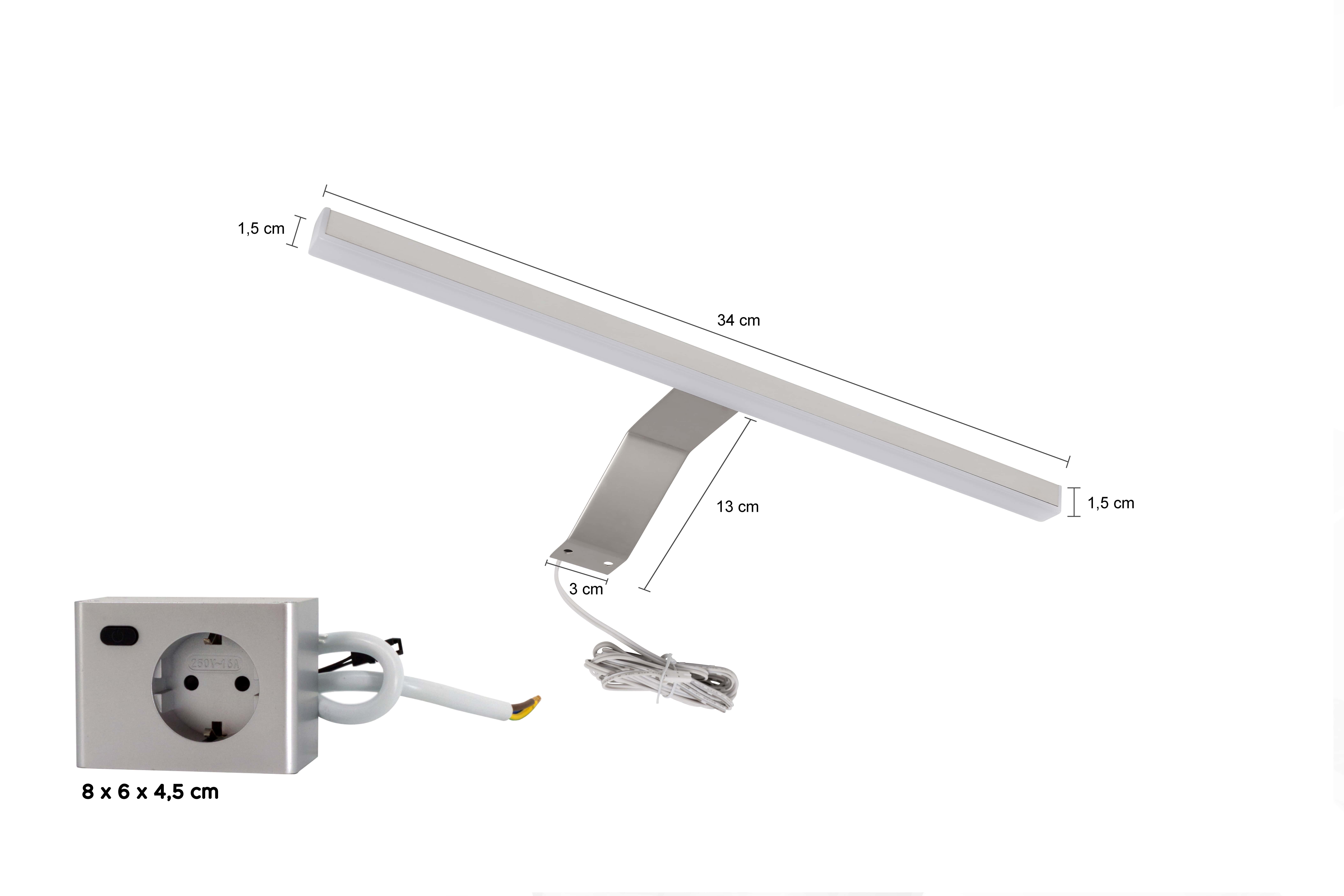 Beleuchtung Badaufsatzleuchte SIMPLE mit Box