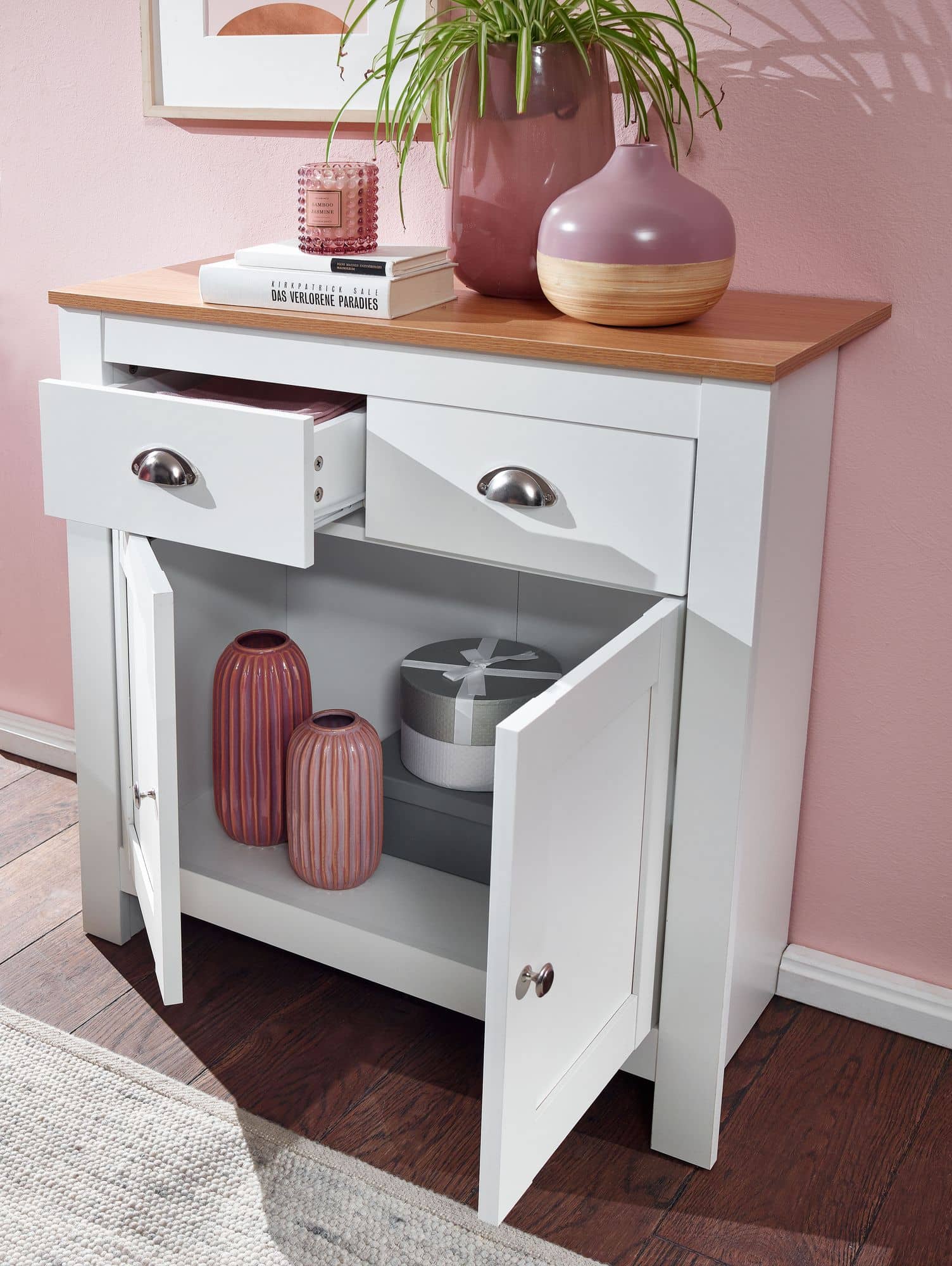 Sideboard mit 2 Schubladen 79x81x34