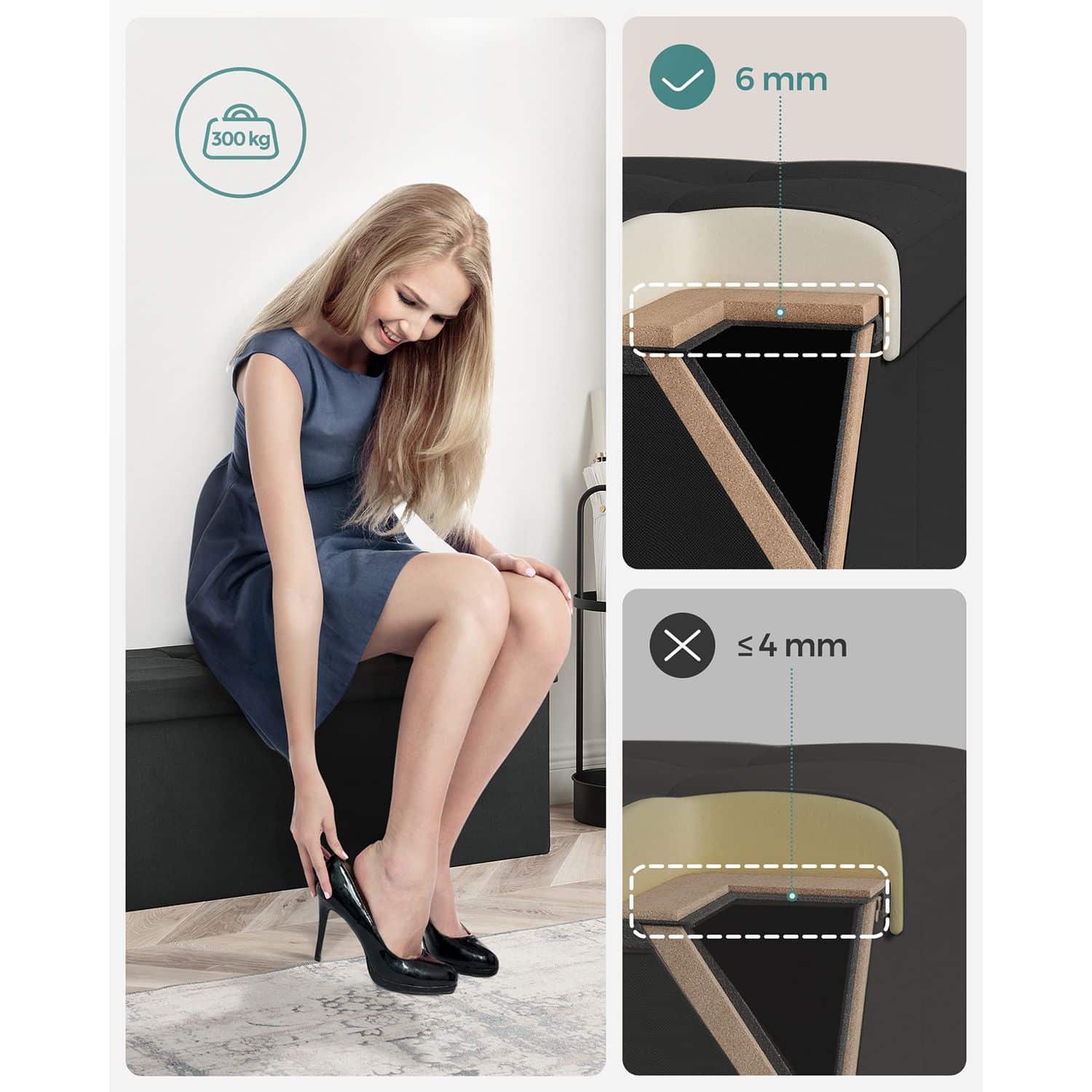 Sitzbank mit Stauraum-B34LSF077B01 Sitzbank mit Stauraum-B34LSF077B01