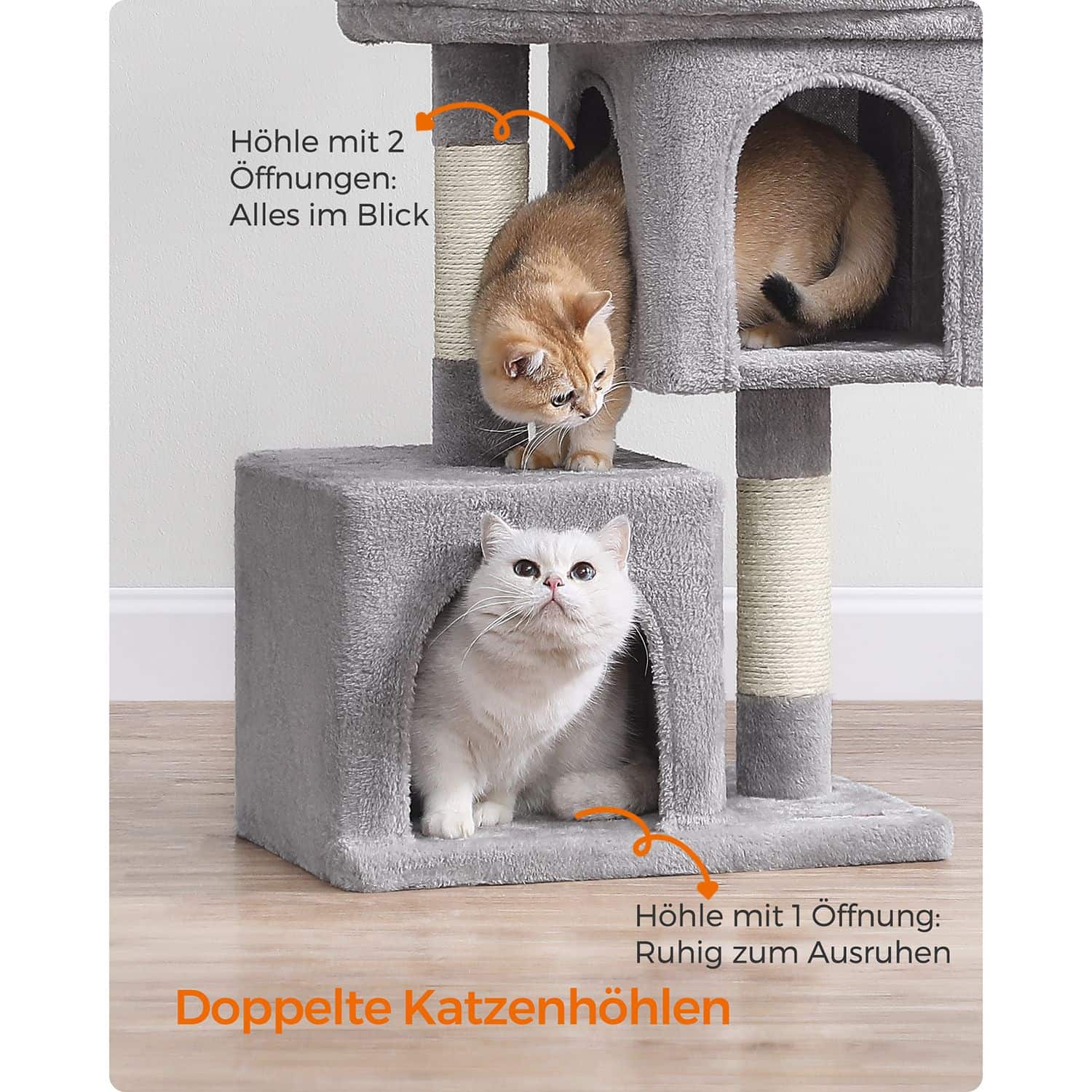 Katzenhaus für mittelgroße Katzen-PCT612W01 Katzenhaus für mittelgroße Katzen-PCT612W01