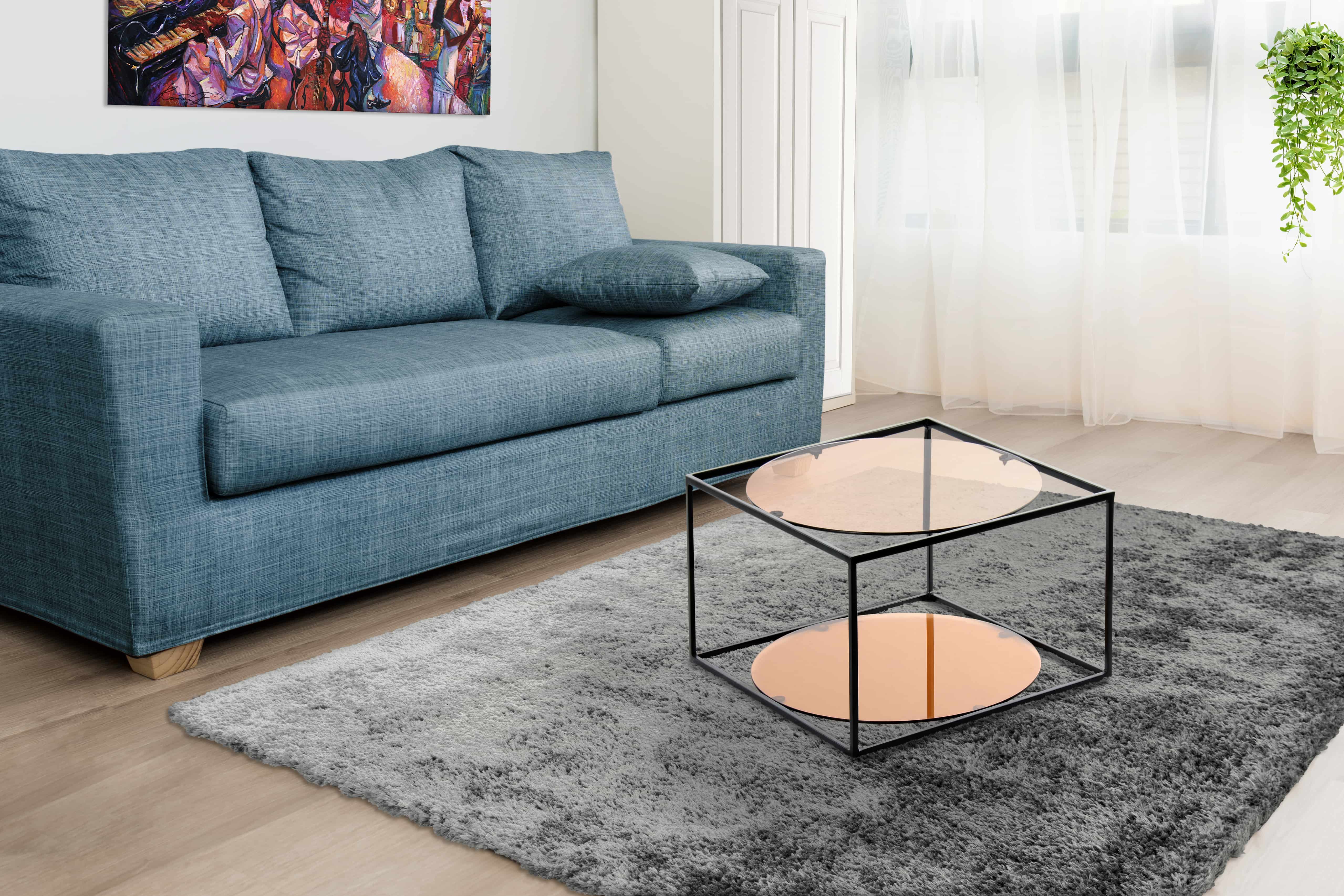 Beistelltisch Cody 110 Terra / Schwarz