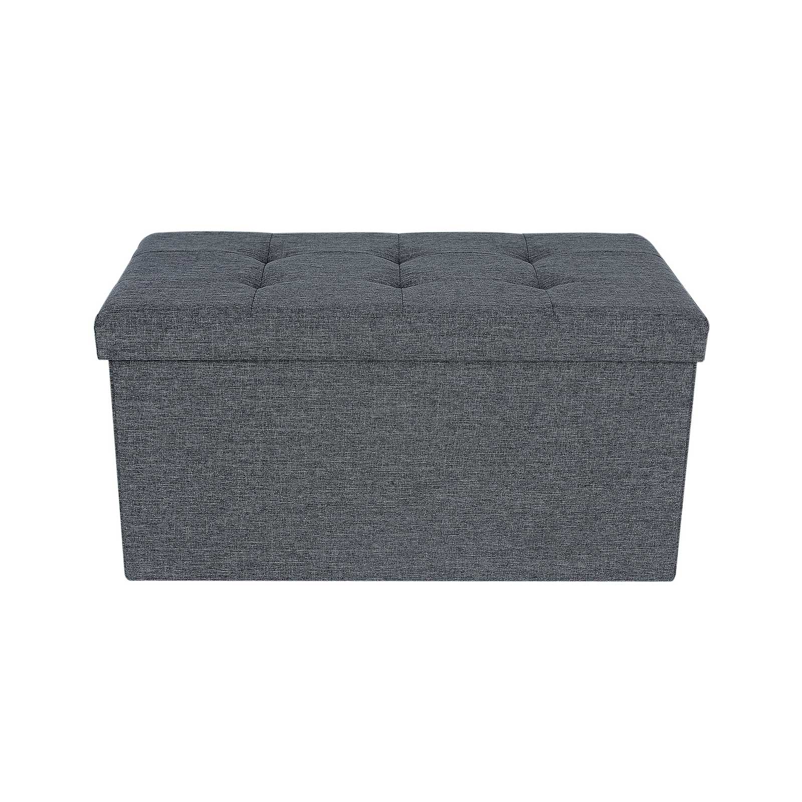 Bank mit Stauraum 76 cm Dunkelgrau-LSF47K Bank mit Stauraum 76 cm Dunkelgrau-LSF47K