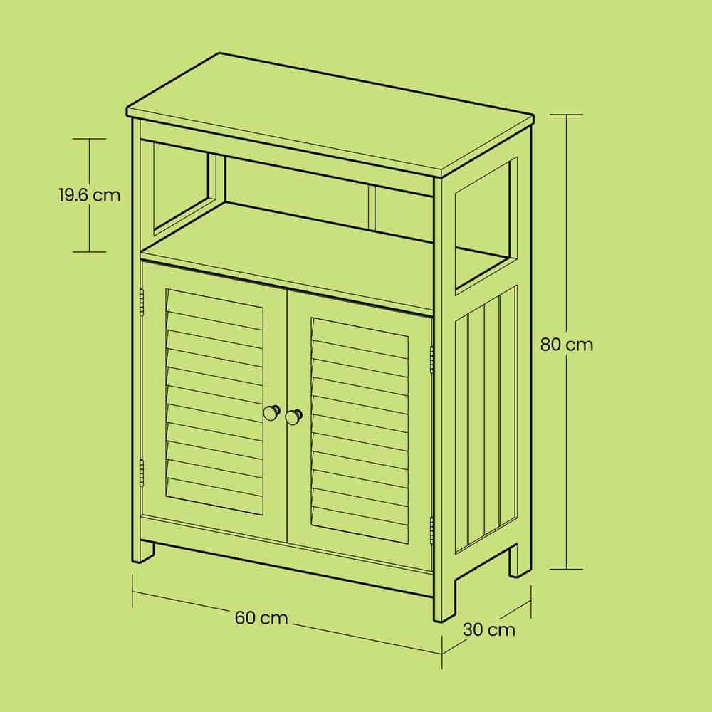 Badschrank, Aufbewahrungsschrank, Badezimmerschrank