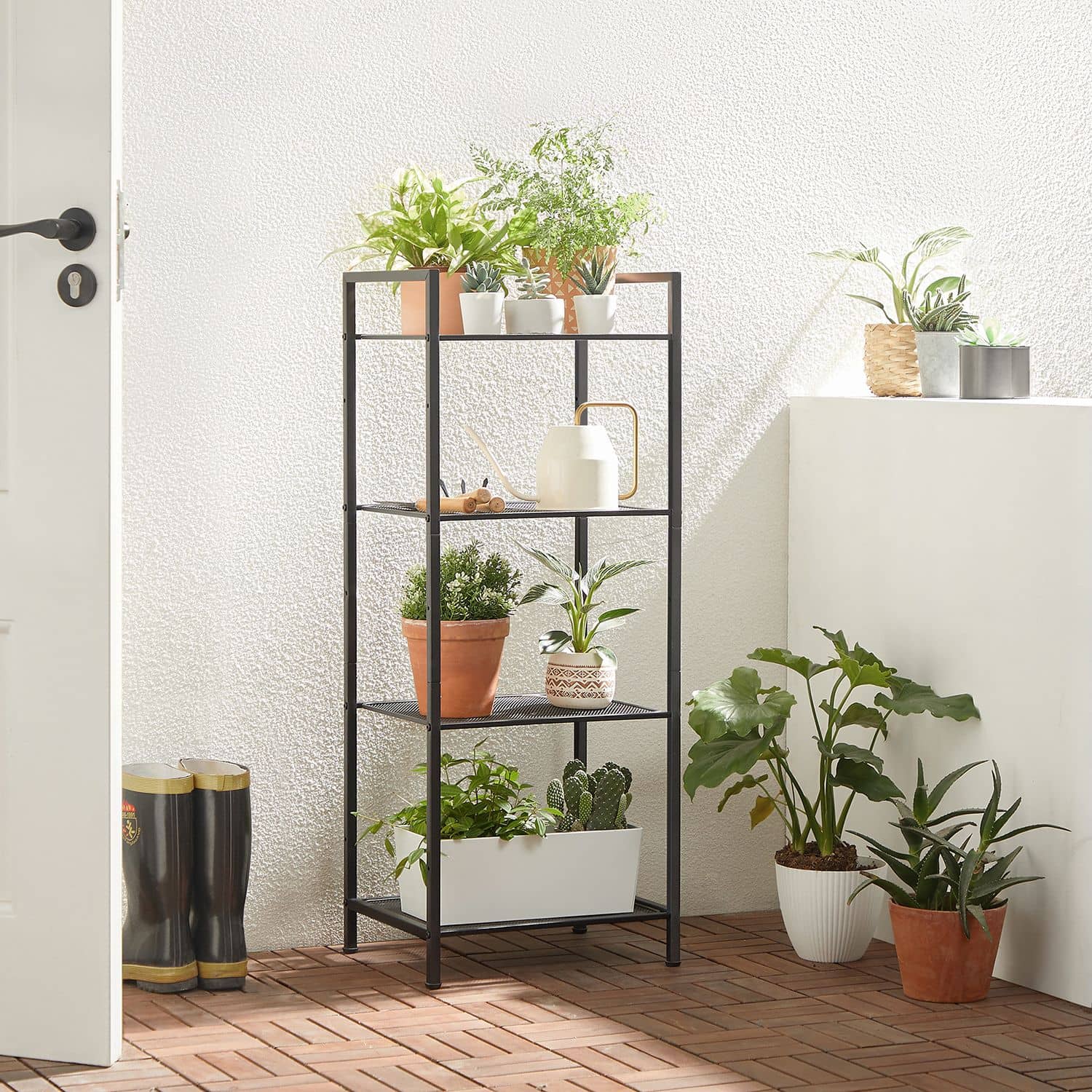 Badezimmerregal aus Metall-BSC034B01 Badezimmerregal aus Metall-BSC034B01