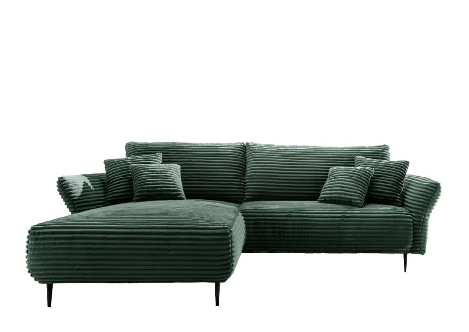 Benformato_Vanilla_RECAF-2AF_2010-2 Natürliche Schönheit: Benformato Sofa Vanilla in Moosgrün – Beidseitig montierbar, komplett bezogen, höchster Komfort