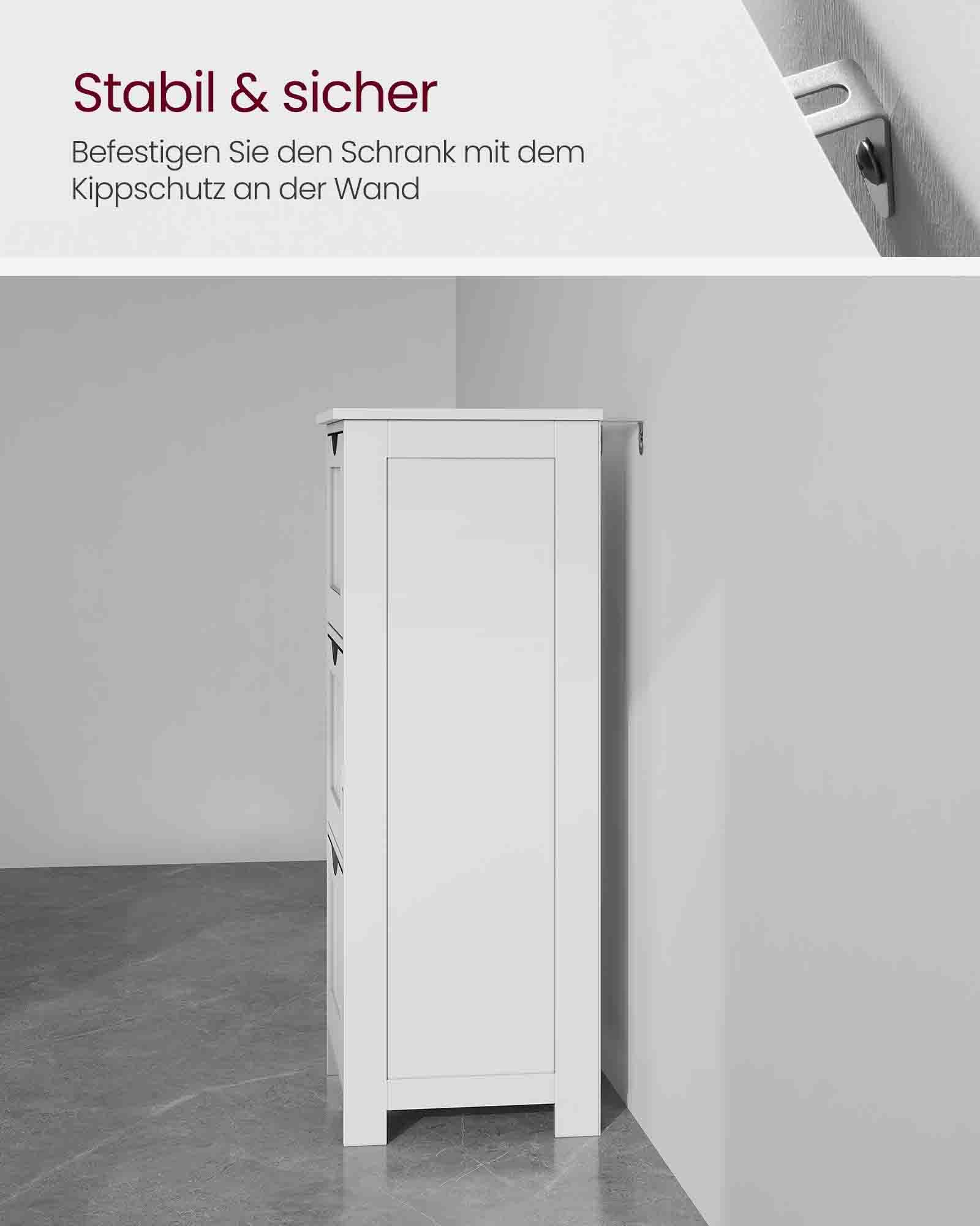 Aufbewahrungsschrank mit 3 Schubladen Aufbewahrungsschrank mit 3 Schubladen