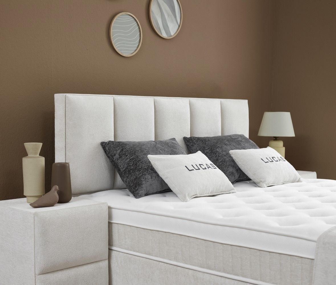Boxspringbett Lucas Hellbeige mit Bettkasten – ABC Bedding Boxspringbett Lucas Hellbeige mit Bettkasten – ABC Bedding