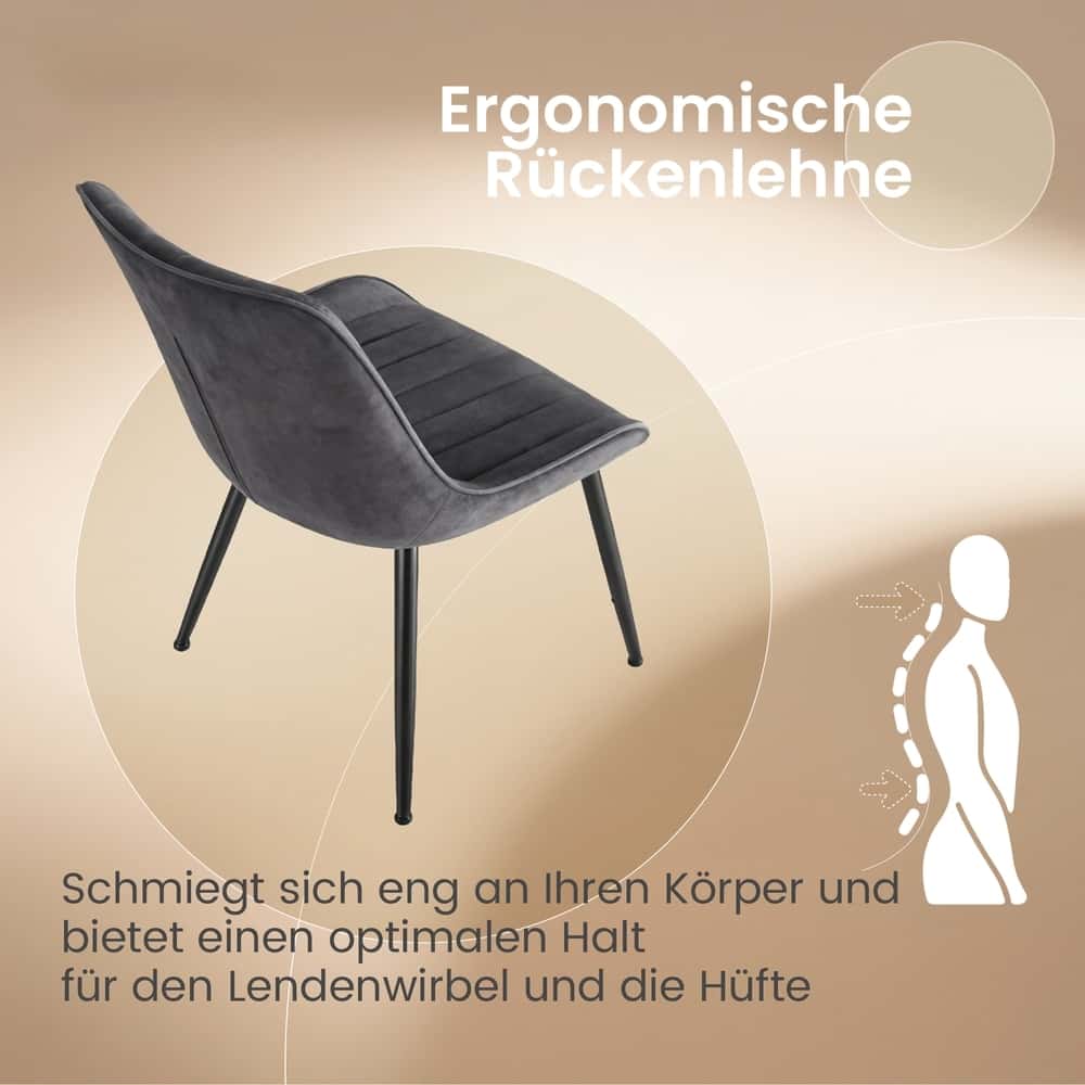 2 Esszimmerstühle, Küchenstuhl, Stahlbeine 2 Esszimmerstühle, Küchenstuhl, Stahlbeine