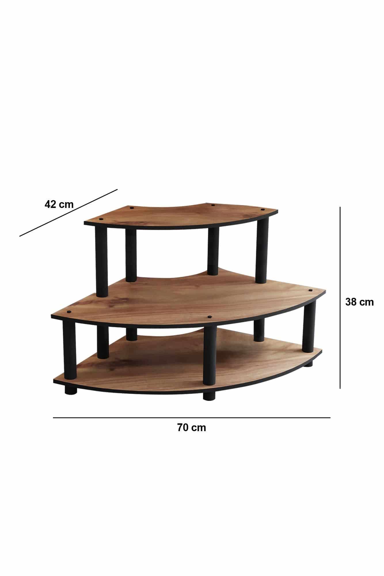 Countertop - Walnuss - Küchenregal
