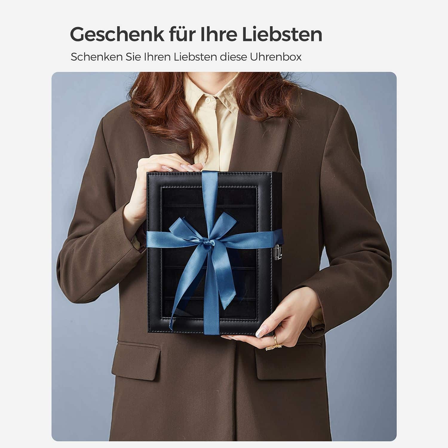 Uhrenbox für 10 Uhren-JWB010B02 Uhrenbox für 10 Uhren-JWB010B02