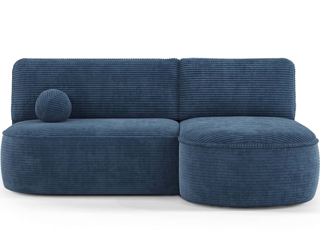 Ecksofa Livosa Cord Jarell mit Schlaffunktion | Eltap | Jarell