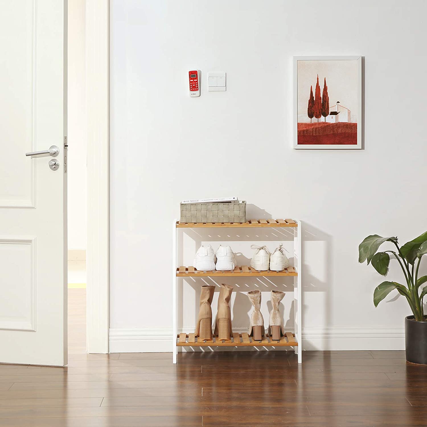 Pflanzenregal mit 3 Ebenen-BCB33WN Pflanzenregal mit 3 Ebenen-BCB33WN