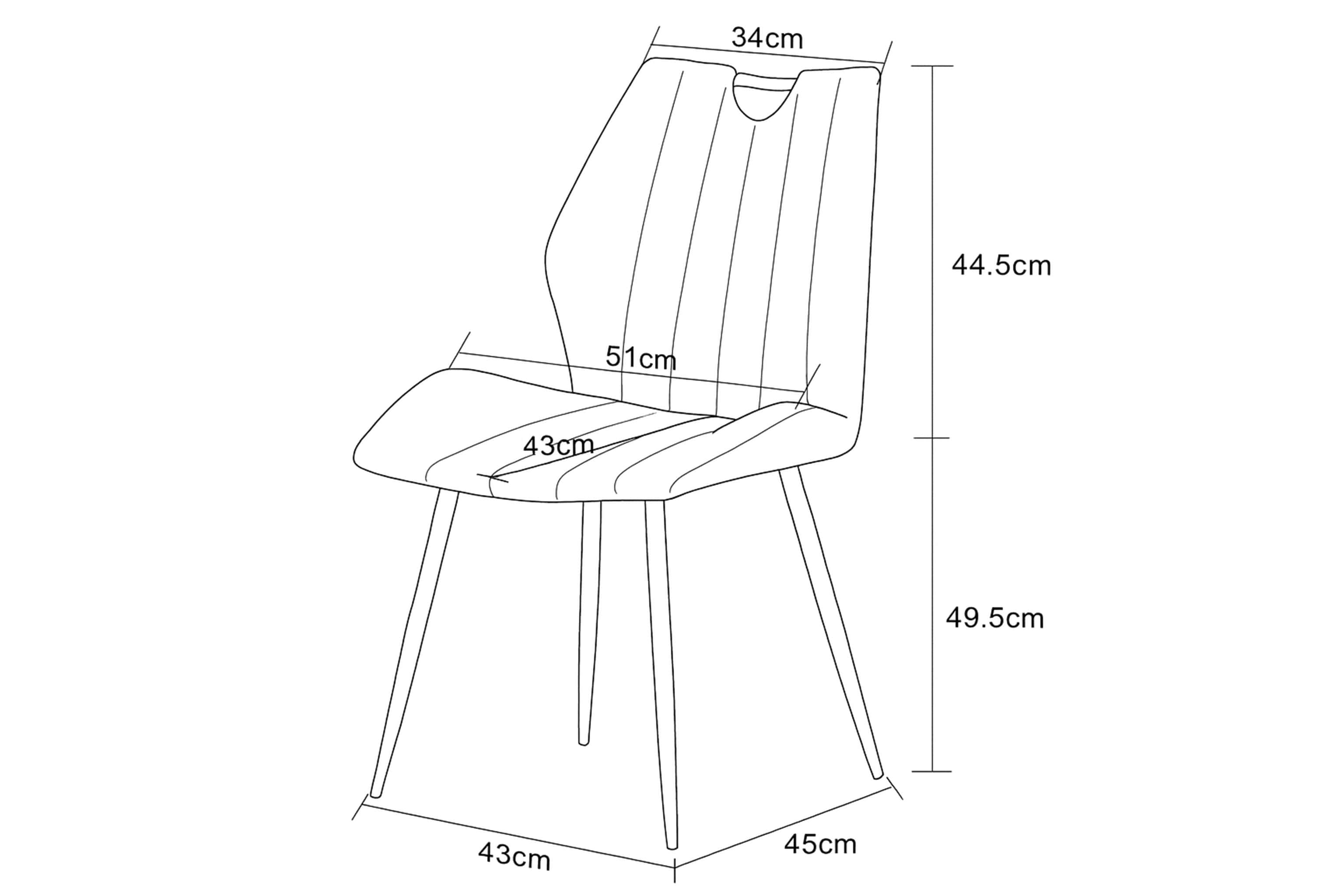 Christin Stuhl 2er Set