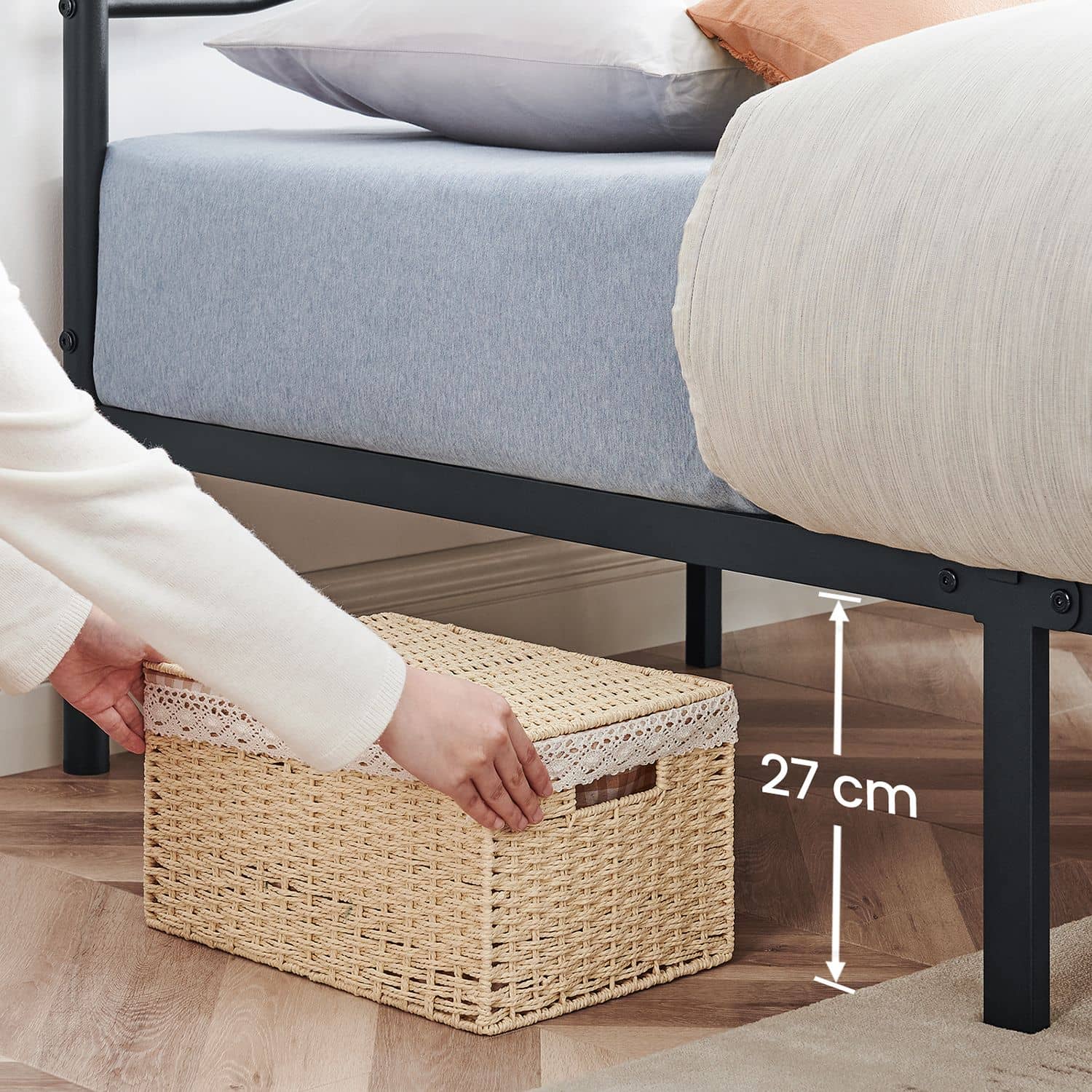 Bettgestell aus Metall