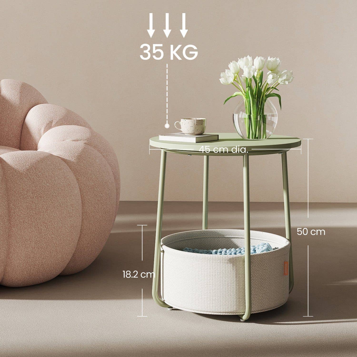 Beistelltisch rund, kleiner Tisch, Couchtisch klein Beistelltisch rund, kleiner Tisch, Couchtisch klein