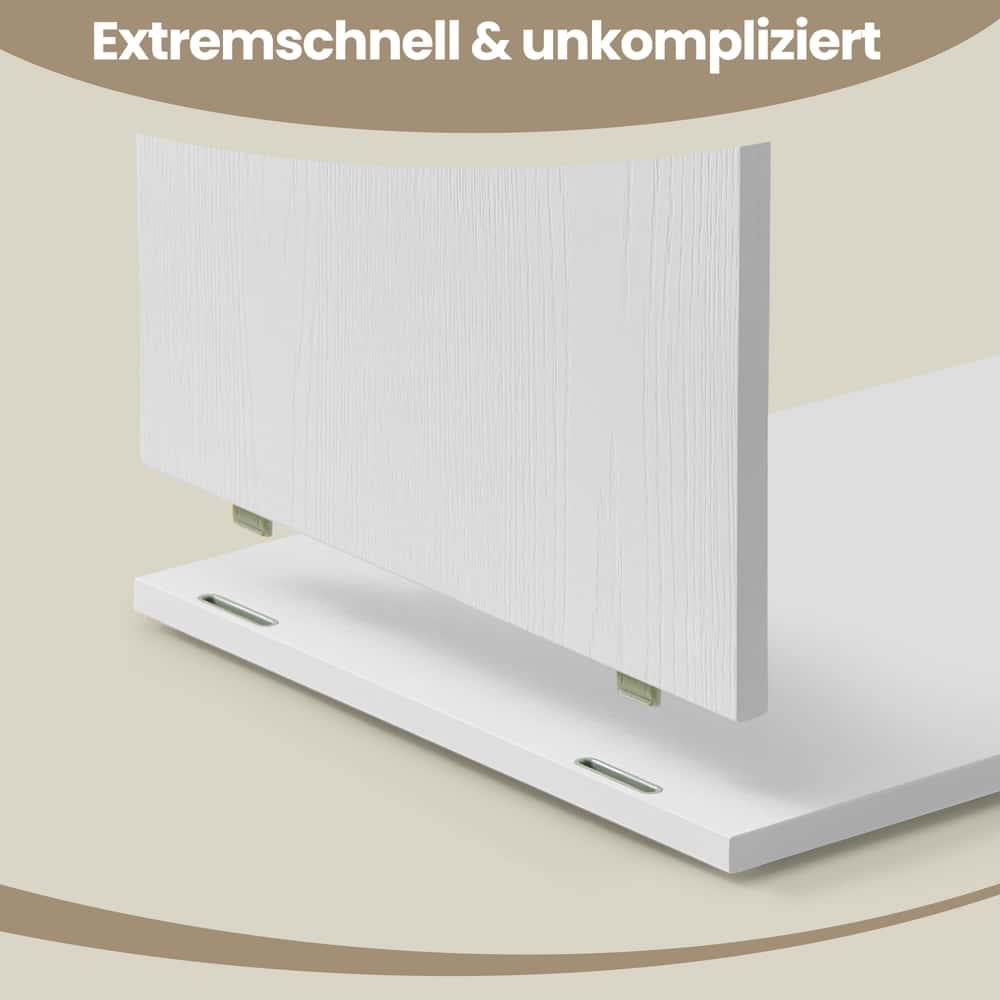 Nachttisch, Toolless-Technologie, superschnelle werkzeuglose Montage Nachttisch, Toolless-Technologie, superschnelle werkzeuglose Montage