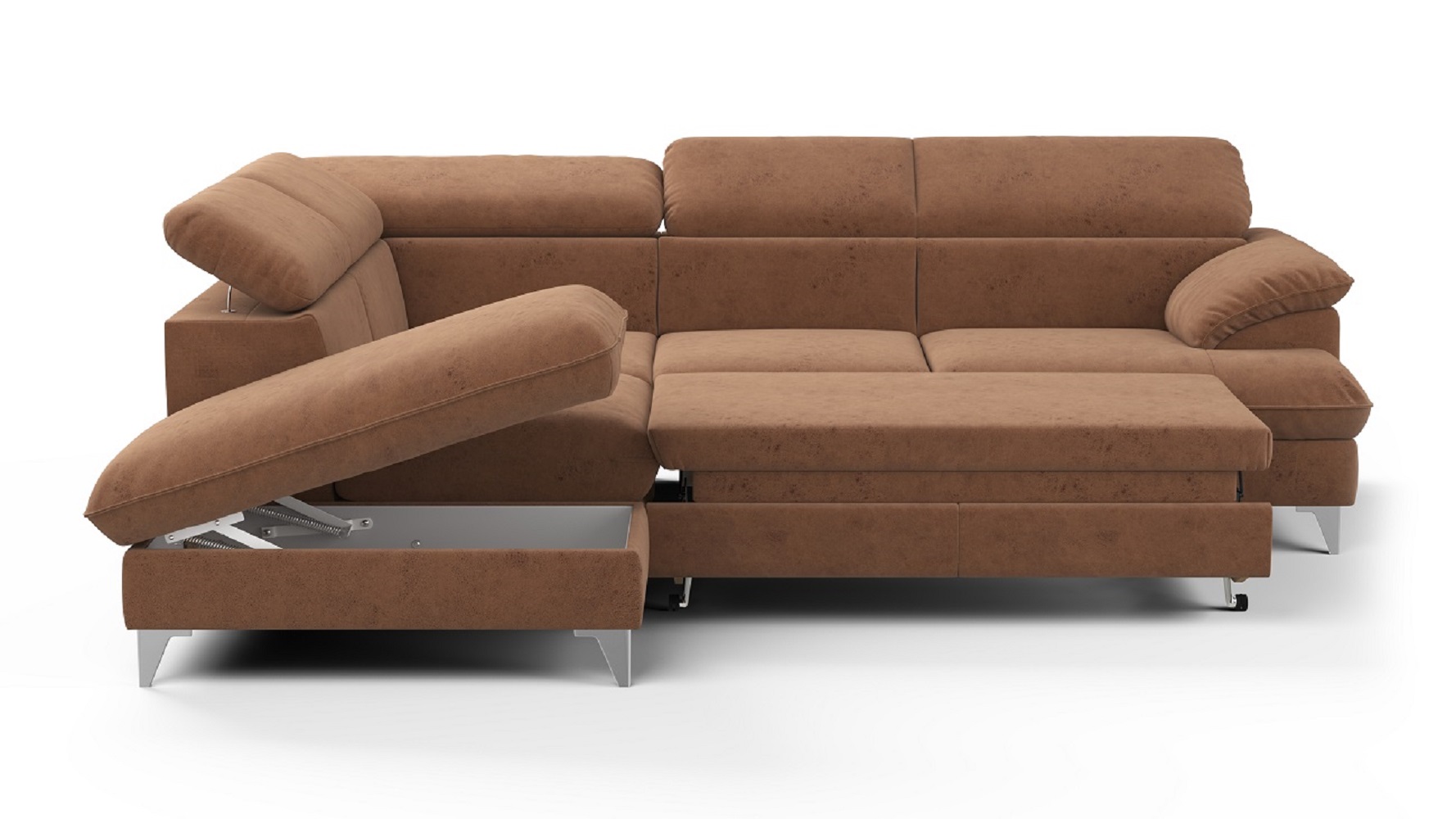 Ecksofa David mit Schlaffunktion - Cotta