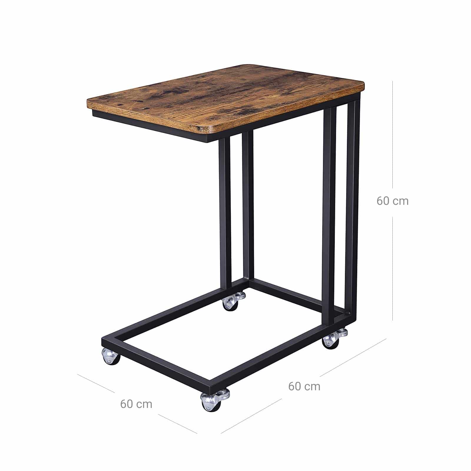Industrie-Design Serviertisch auf Rollen-B34LNT50X Industrie-Design Serviertisch auf Rollen-B34LNT50X