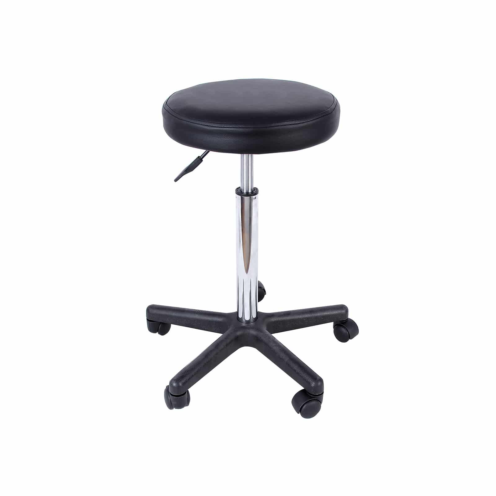 Drehhocker auf Rollen Schwarz-LJB61B