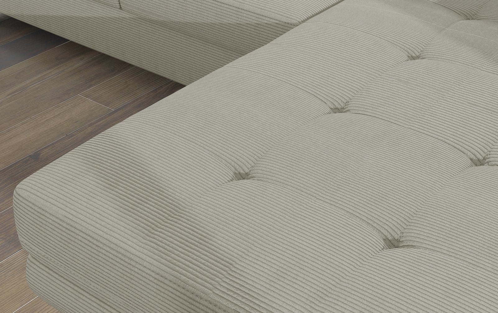 Ecksofa Armando in Cord 289x203 cm mit Schlaffunktion – Eltap Jarell Ecksofa Armando in Cord 289x203 cm mit Schlaffunktion – Eltap Jarell