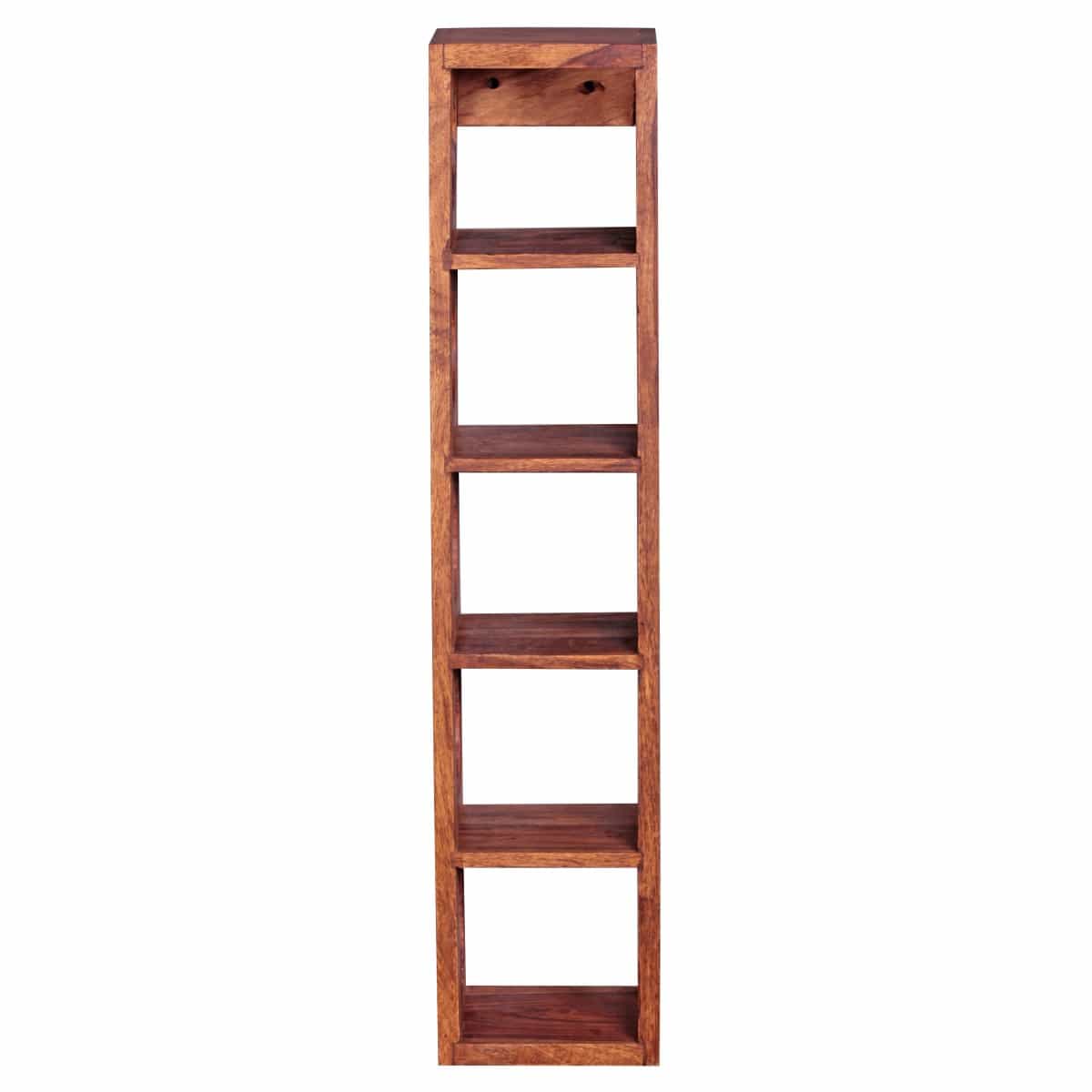 Weinregal MUMBAI Massiv-Holz Sheesham Flaschen-Regal Wandmontage für 5 Flaschen Holzregal modern mit Ablage 70 cm Weinregal MUMBAI Massiv-Holz Sheesham Flaschen-Regal Wandmontage für 5 Flaschen Holzregal modern mit Ablage 70 cm