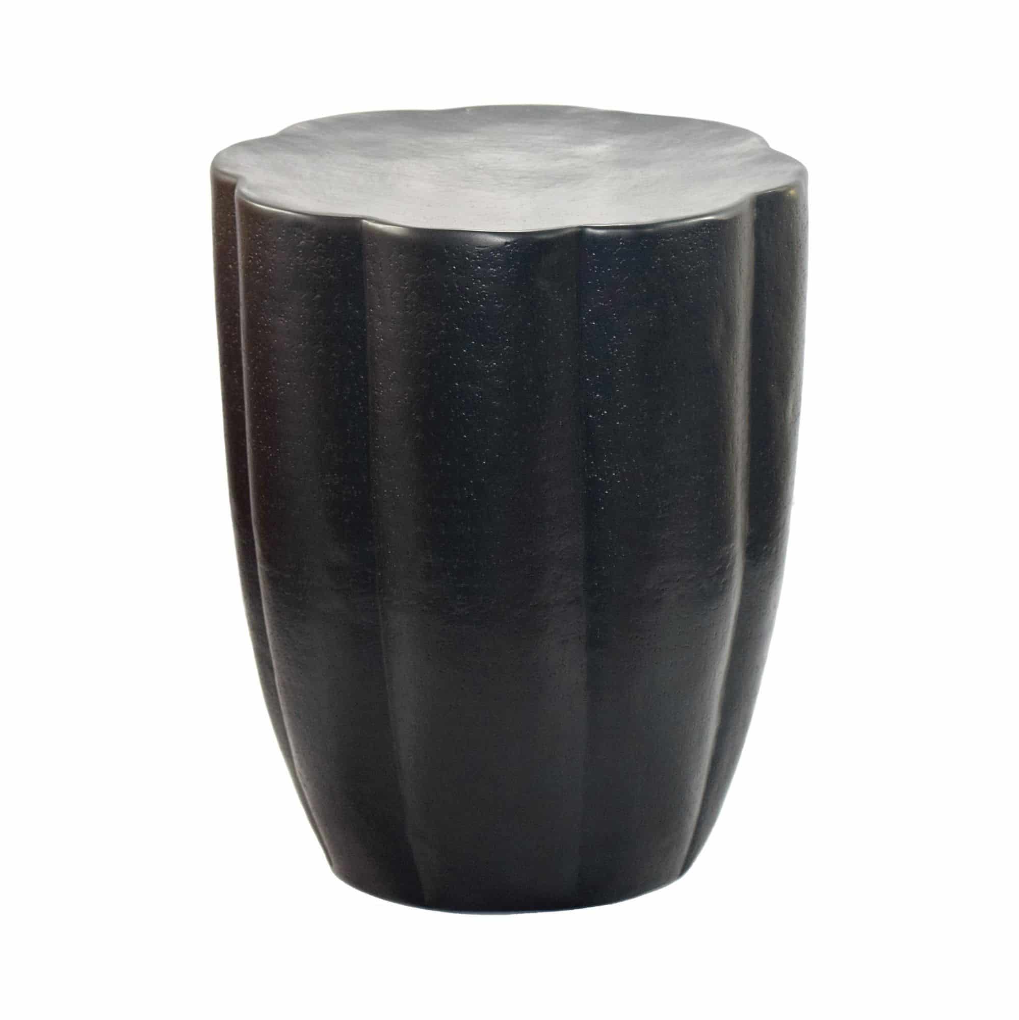 Beistelltisch Aluminium Schwarz 41cm Runder Anstelltisch Metall - Dekotisch Alu modern - Wohnzimmertisch klein - Design Couchtisch Sofatisch Handmade Beistelltisch Aluminium Schwarz 41cm Runder Anstelltisch Metall - Dekotisch Alu modern - Wohnzimmertisch klein - Design Couchtisch Sofatisch Handmade