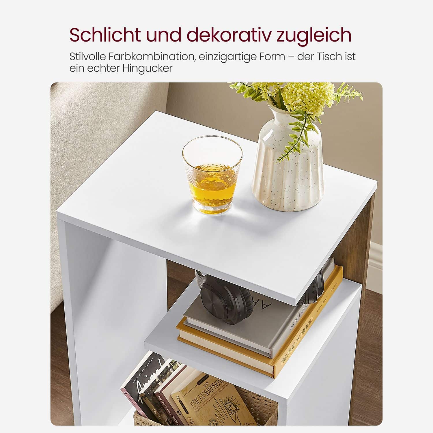 Beistelltisch mit Ablage Beistelltisch mit Ablage