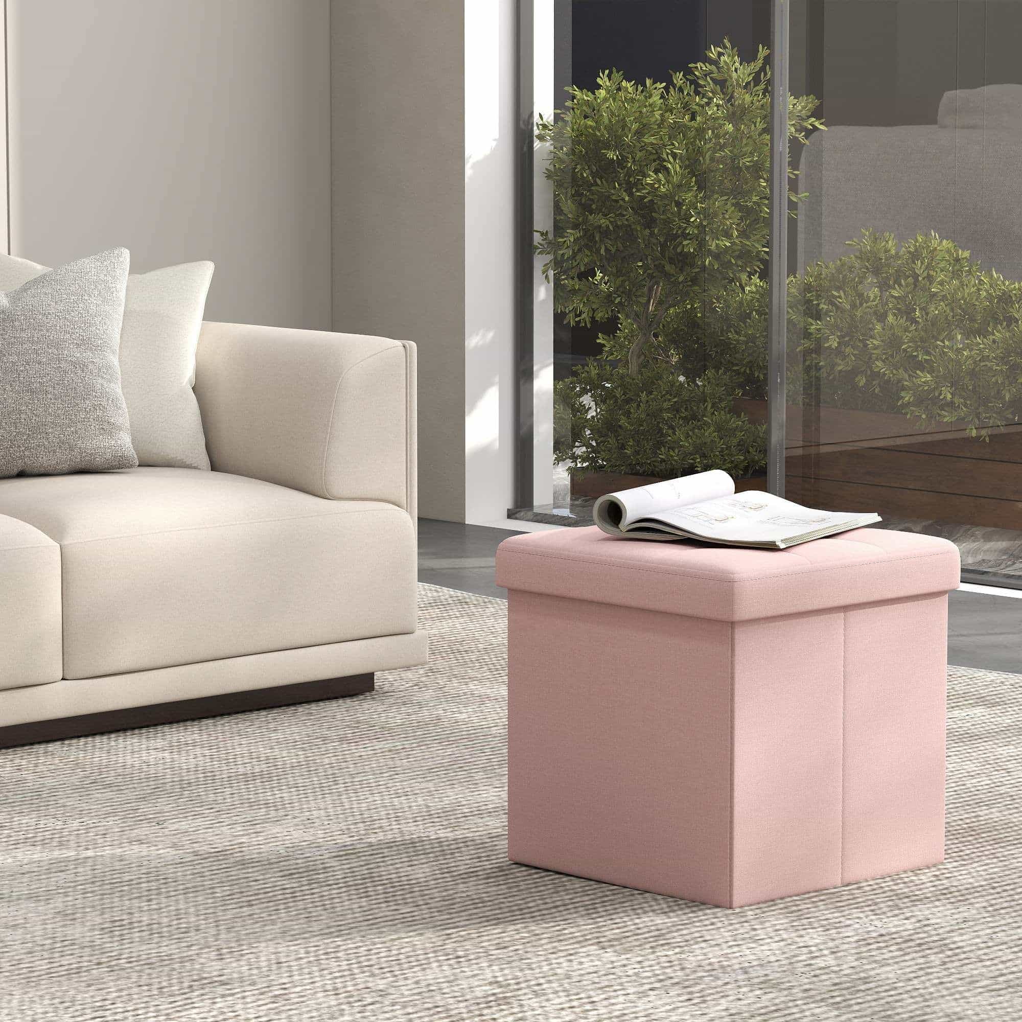 Sitzhocker, Sitzbank mit Stauraum, 30 x 30 cm Sitzhocker, Sitzbank mit Stauraum, 30 x 30 cm