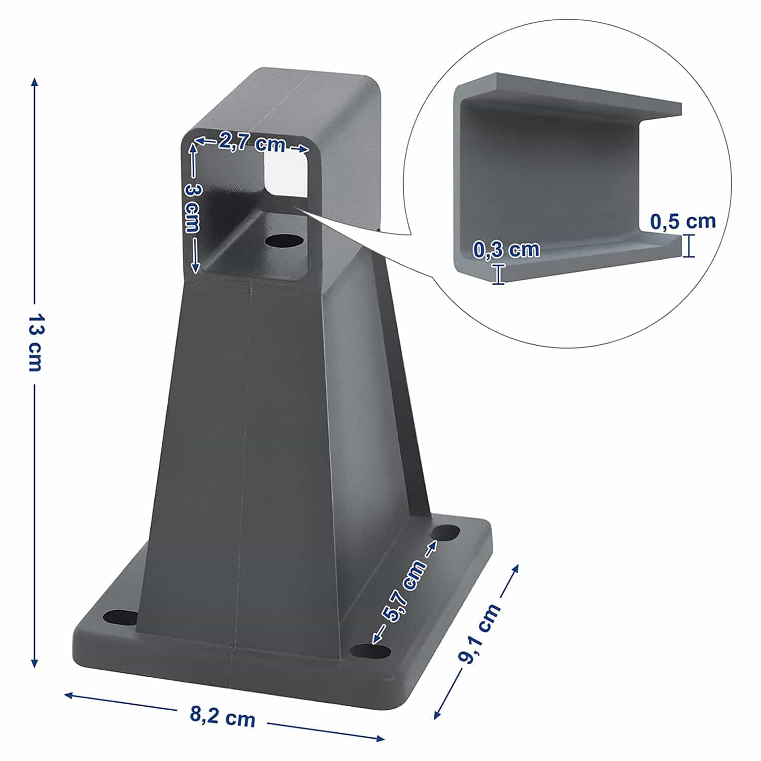 Wandhalterung für Seitenmarkise-B34GSA005 Wandhalterung für Seitenmarkise-B34GSA005