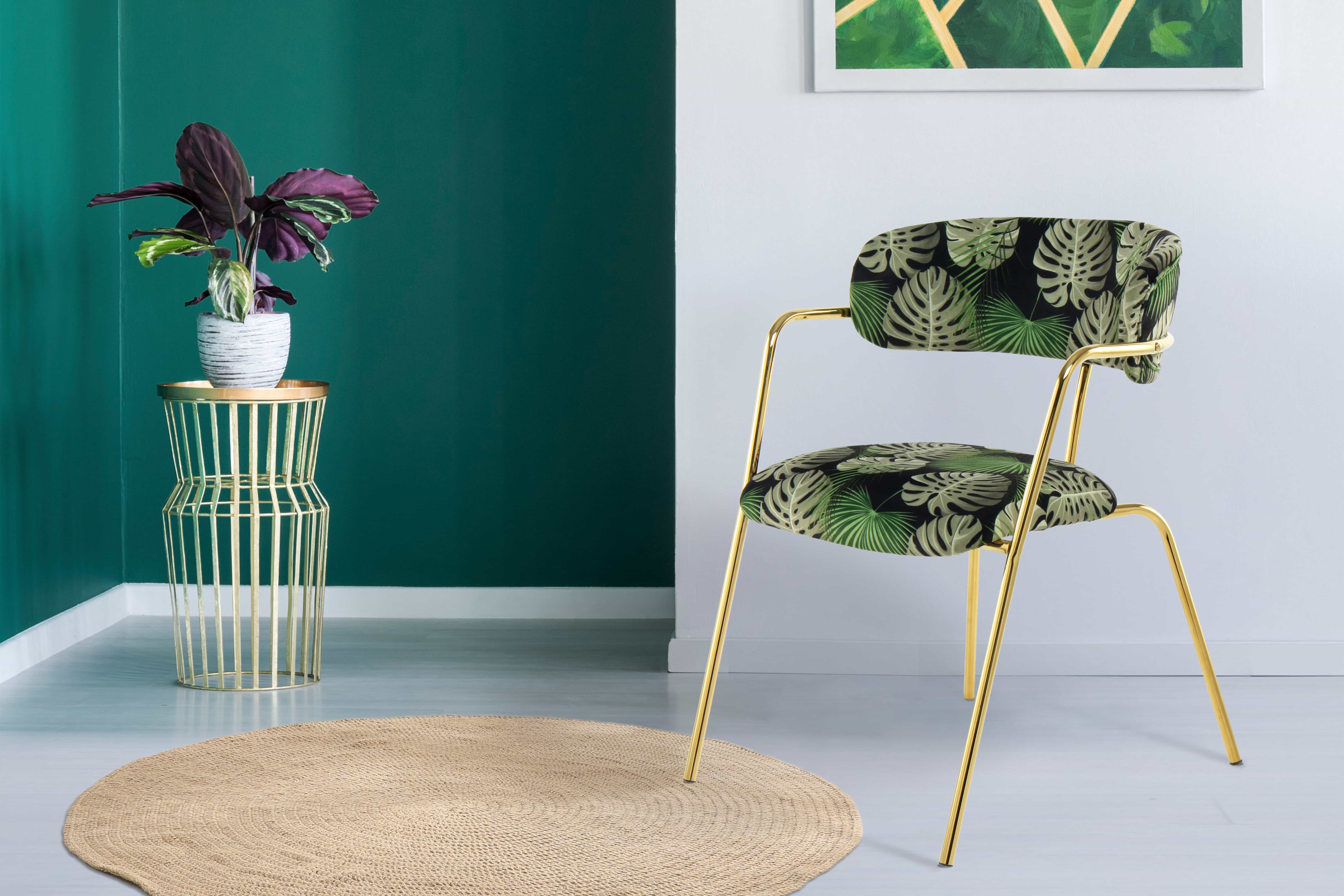 Stuhl Forest 625 2er-Set Multi / Grün