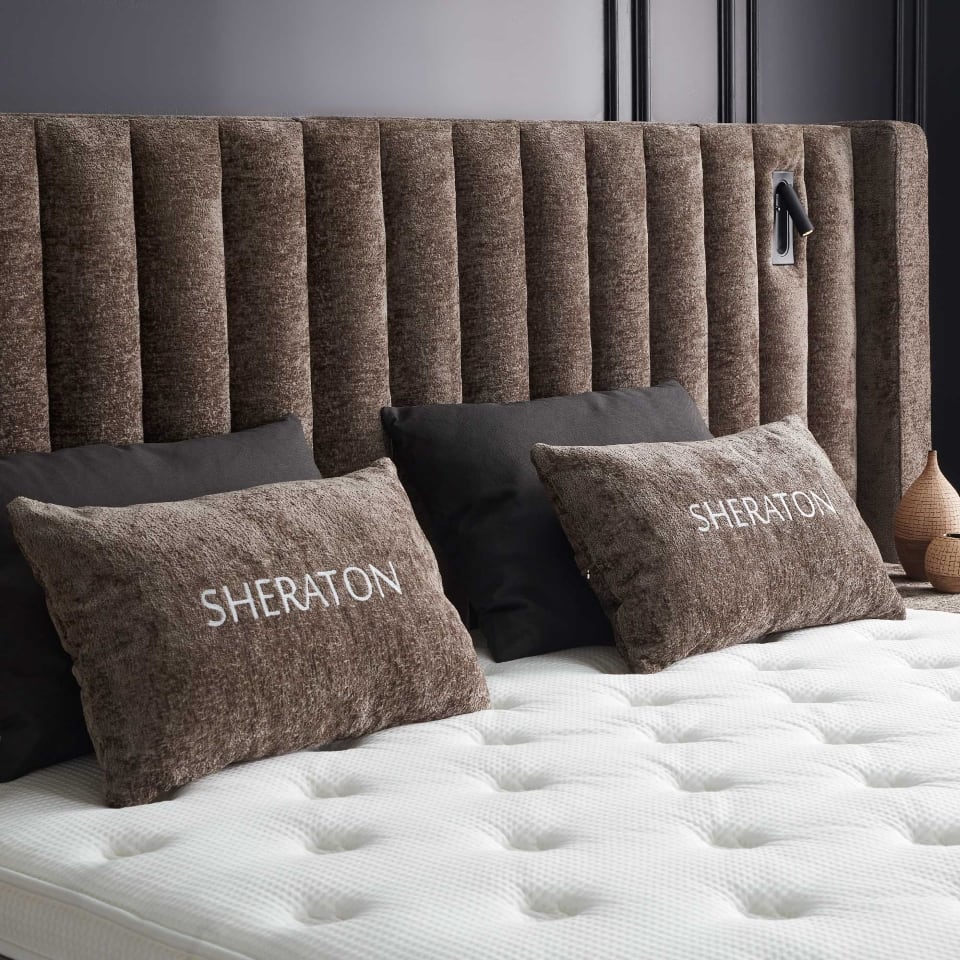 sheraton-4 Stilvolle Eleganz: Das Boxspringbett Sheraton in Brown