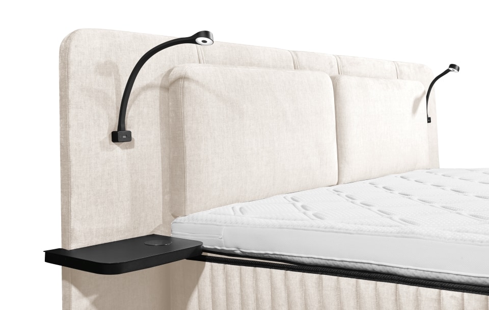 Milazzo-Anthology_Detail_0005_Ivory Stilvoll Schlafen: Ivory Cream trifft auf höchsten Komfort im ED Exciting Design Boxspringbett Milazzo