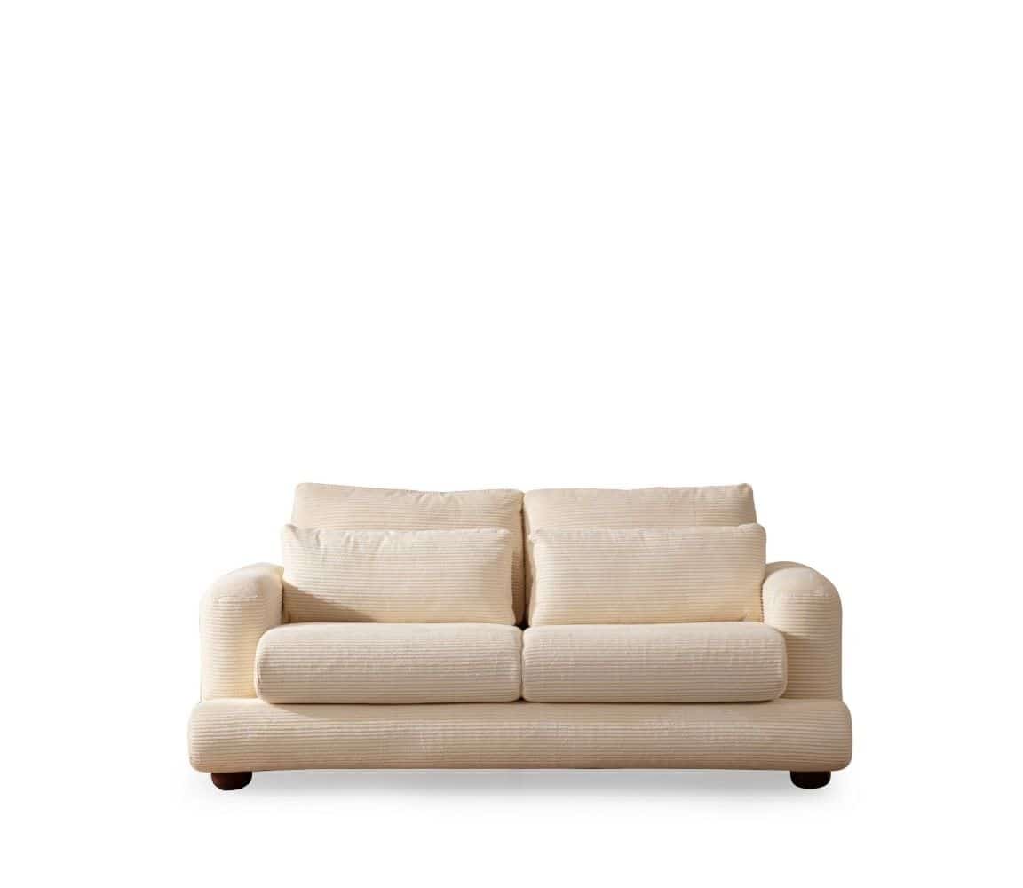 Sofa River 2-Sitzer Beige Breitcord Sofa River 2-Sitzer Beige Breitcord
