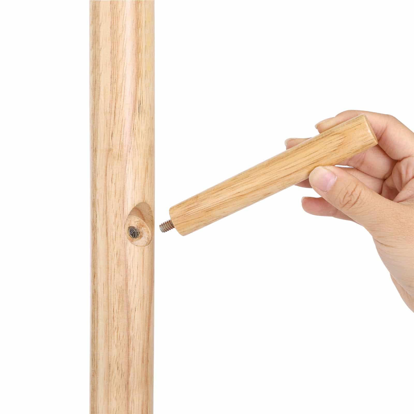 Garderobenständer naturfarben-RCR004N01 Garderobenständer naturfarben-RCR004N01