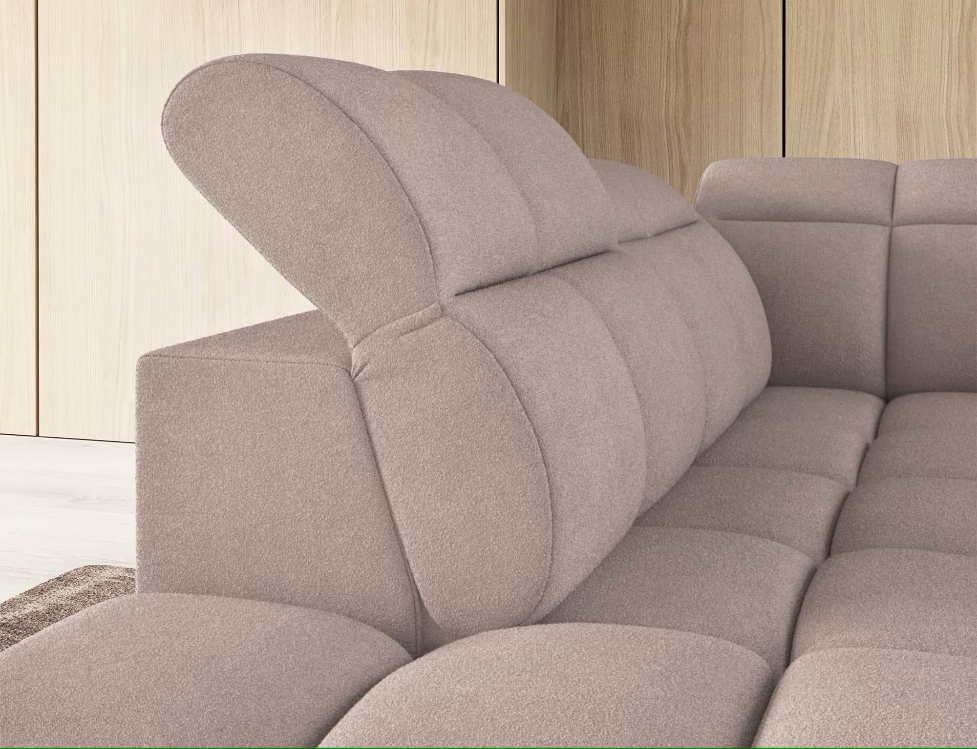 Sofa Falconn Xillar Braun links – Modernes Ecksofa mit elektrischem Sitzvorschub & Bettkasten Sofa Falconn Xillar Braun links – Modernes Ecksofa mit elektrischem Sitzvorschub & Bettkasten